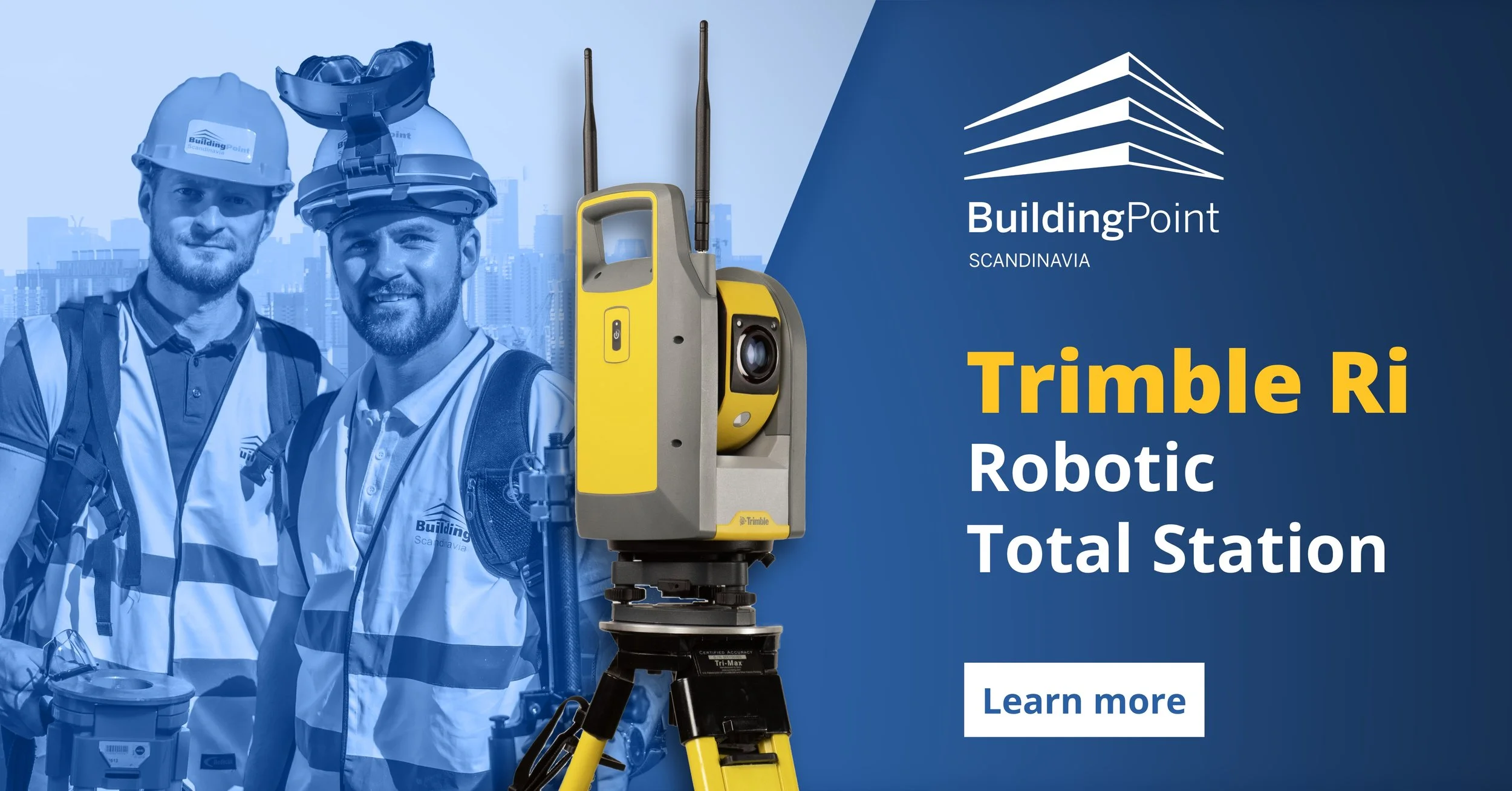 Get the job done with the brand new Trimble Ri Robotic Total Station!