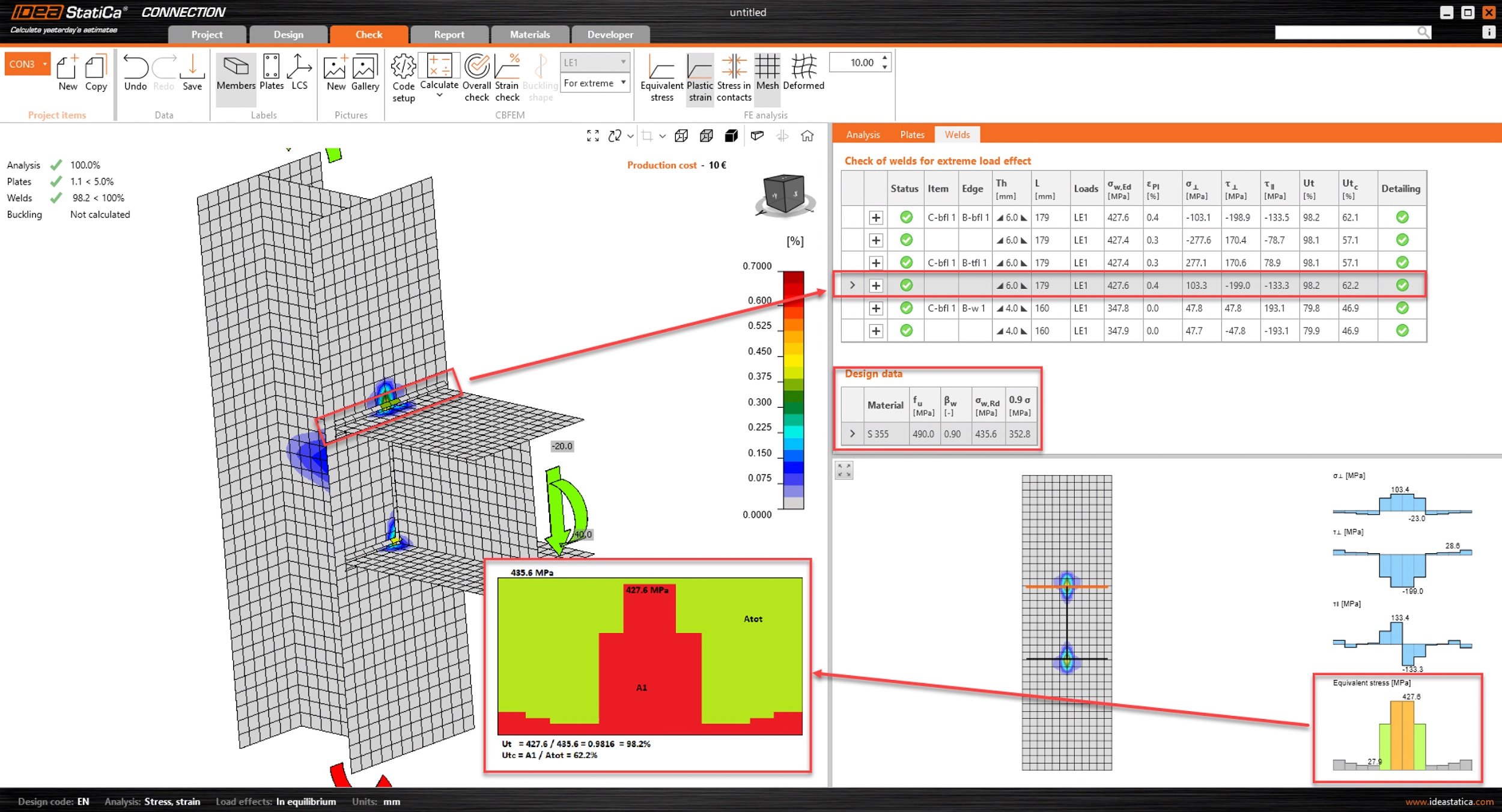 IDEA StatiCa GUI - Weld Utilization.jpg