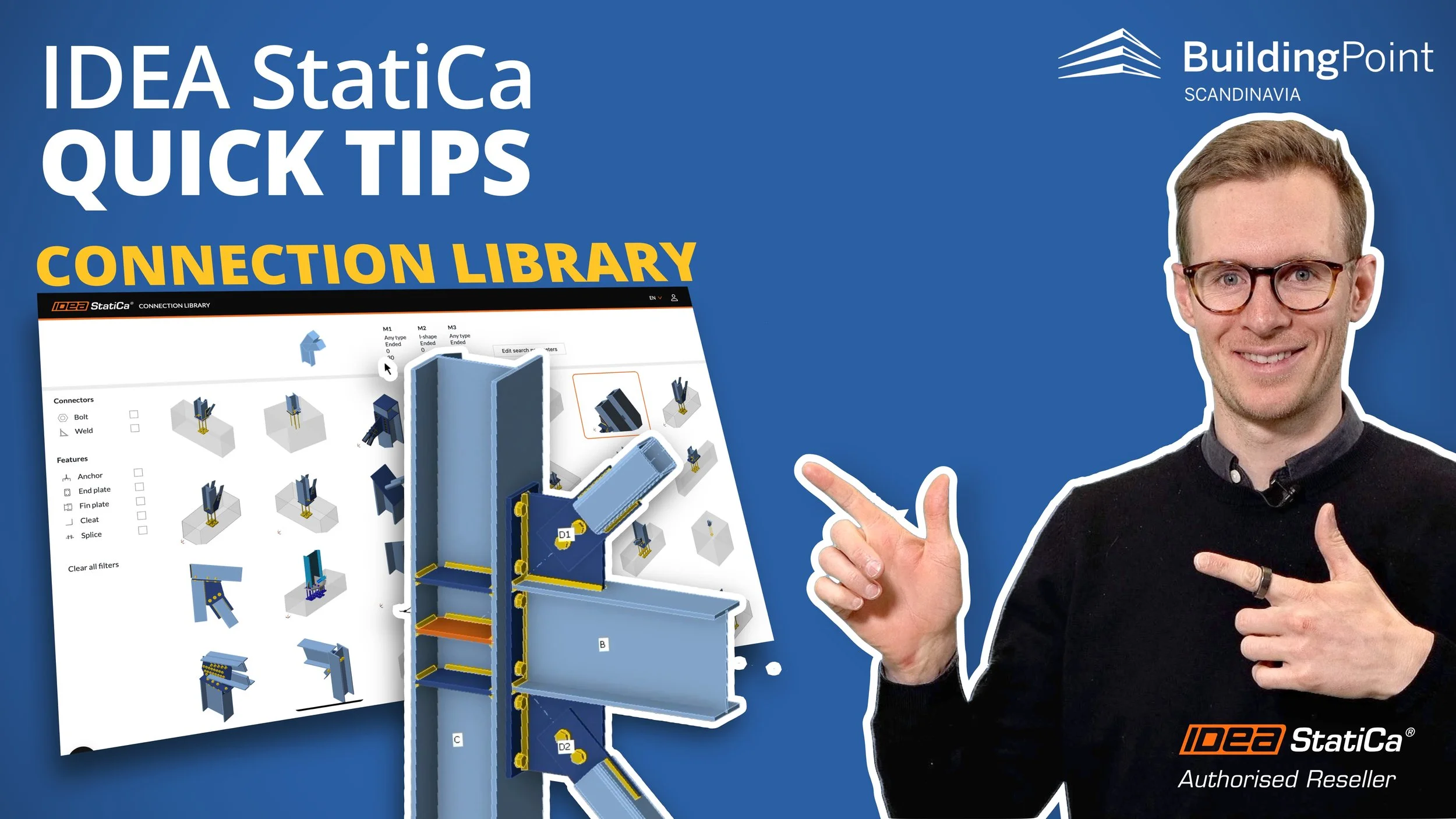 IDEA StatiCa Quick Tip: The Connection Library