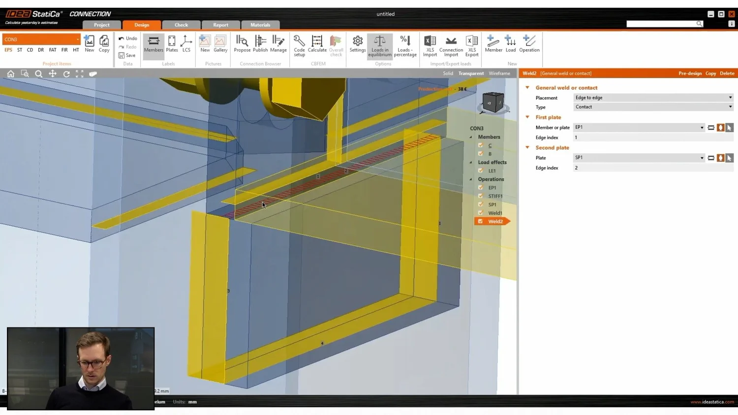 IDEA StatiCa Quick Tip: Loading plates best practice | Construsoft Nordics