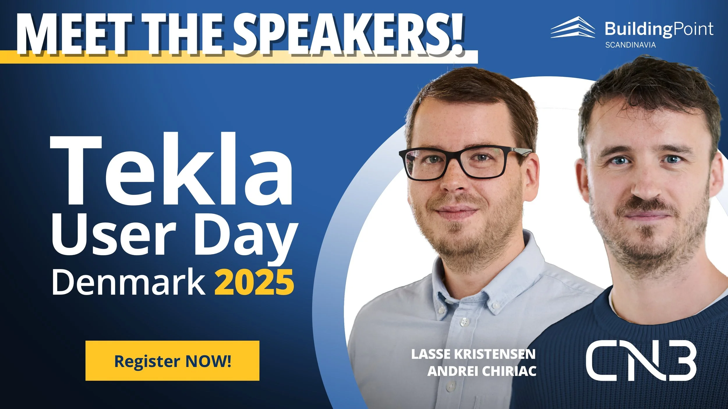 Meet the guest speakers at Tekla User Day 2025 in Denmark!