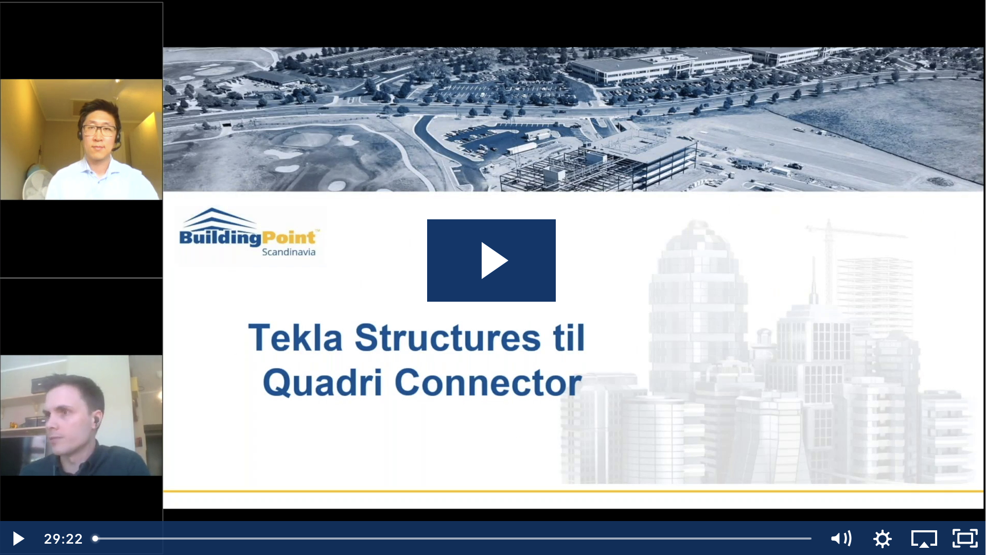 Quadri connector for Tekla