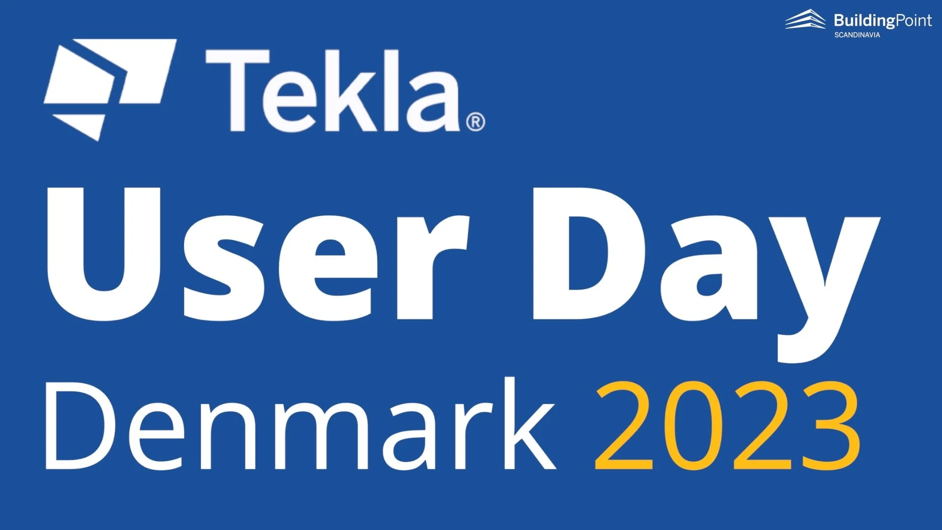 Tekla User Day Denmark coming up - see the agenda!