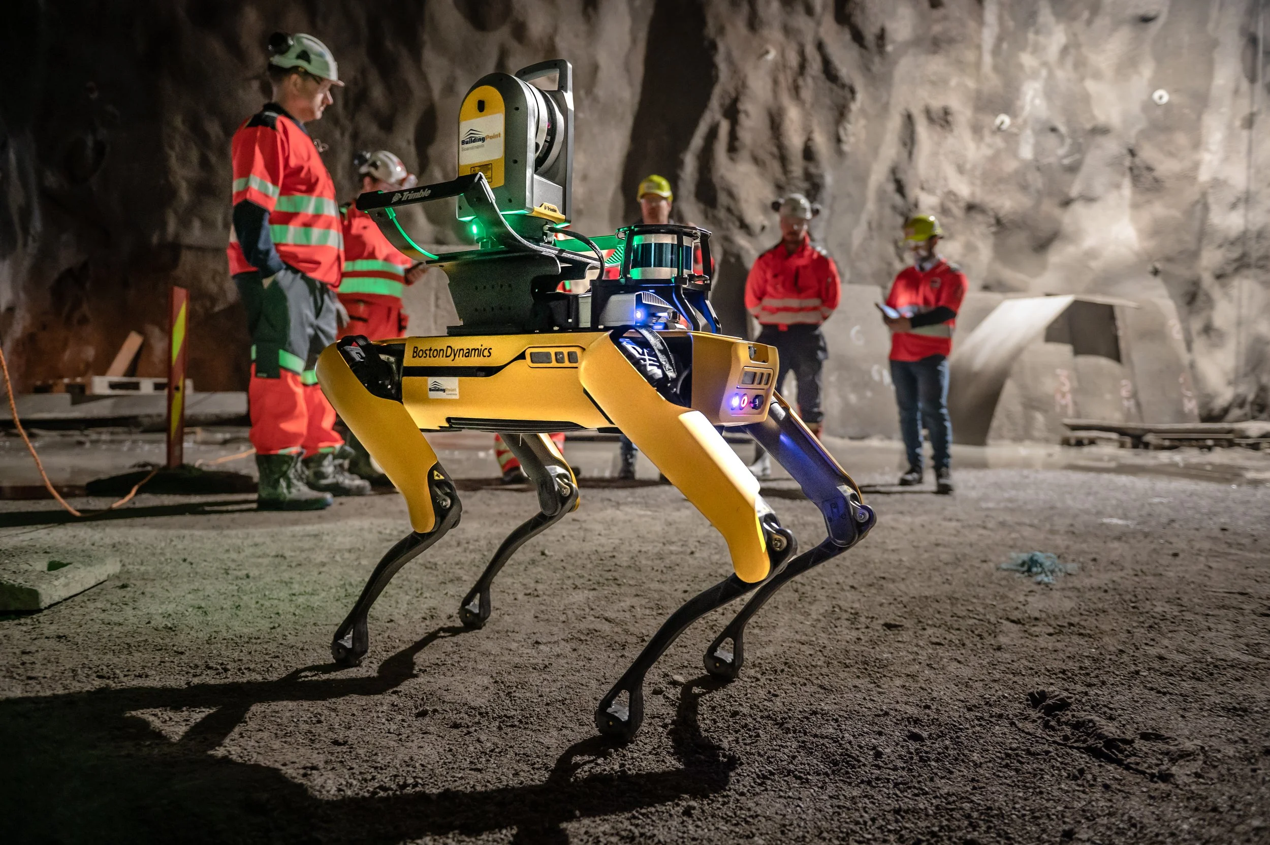 Spot makes Tunnel Scanning safer and more efficient for Veidekke