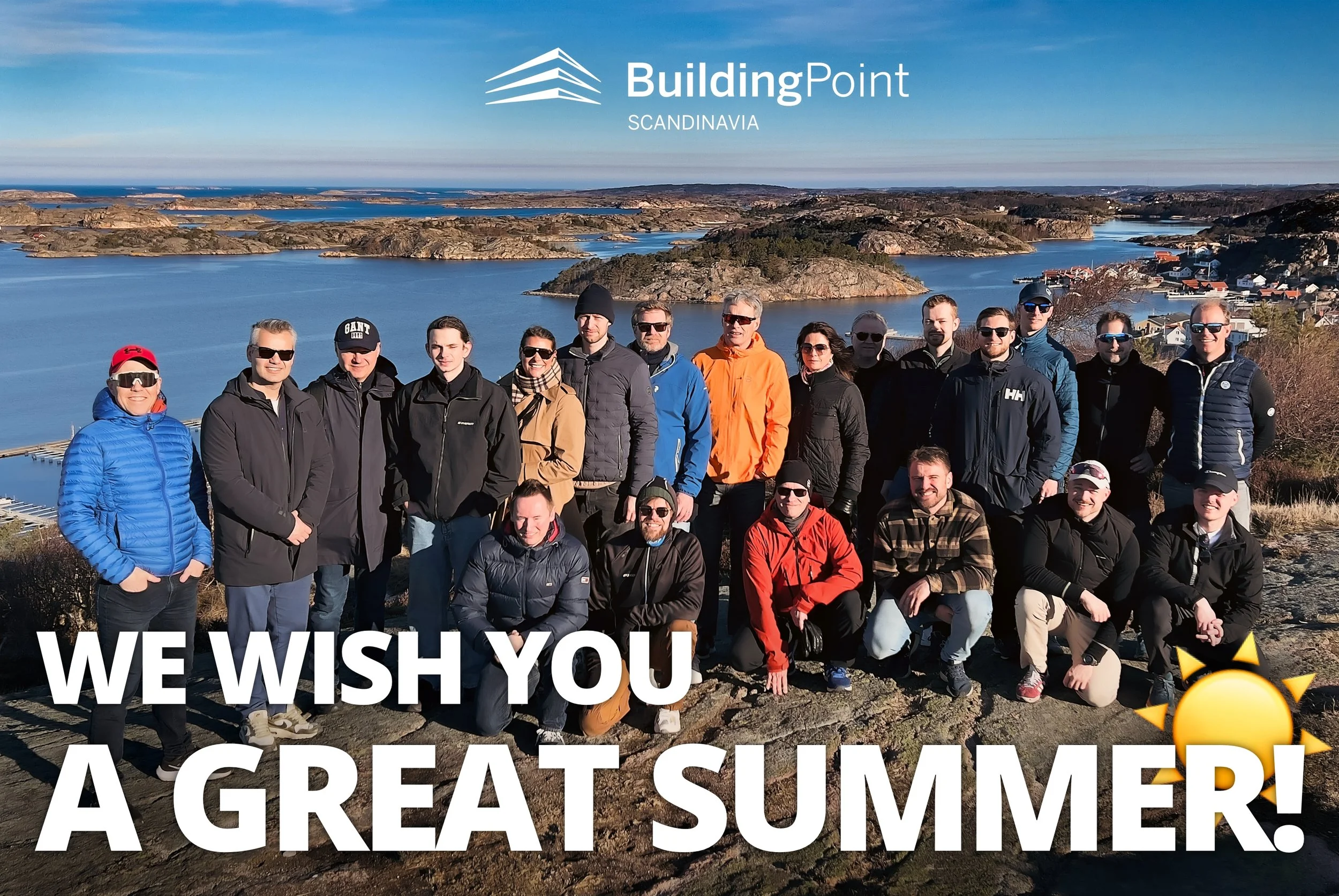 Summer greetings from BuildingPoint Scandinavia!
