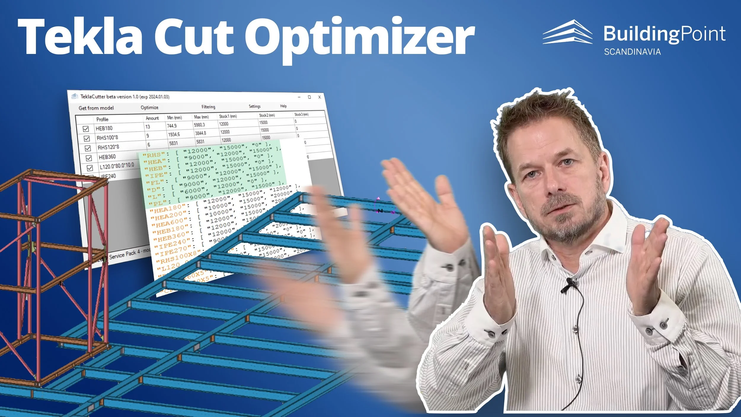 Tekla Cut Optimizer