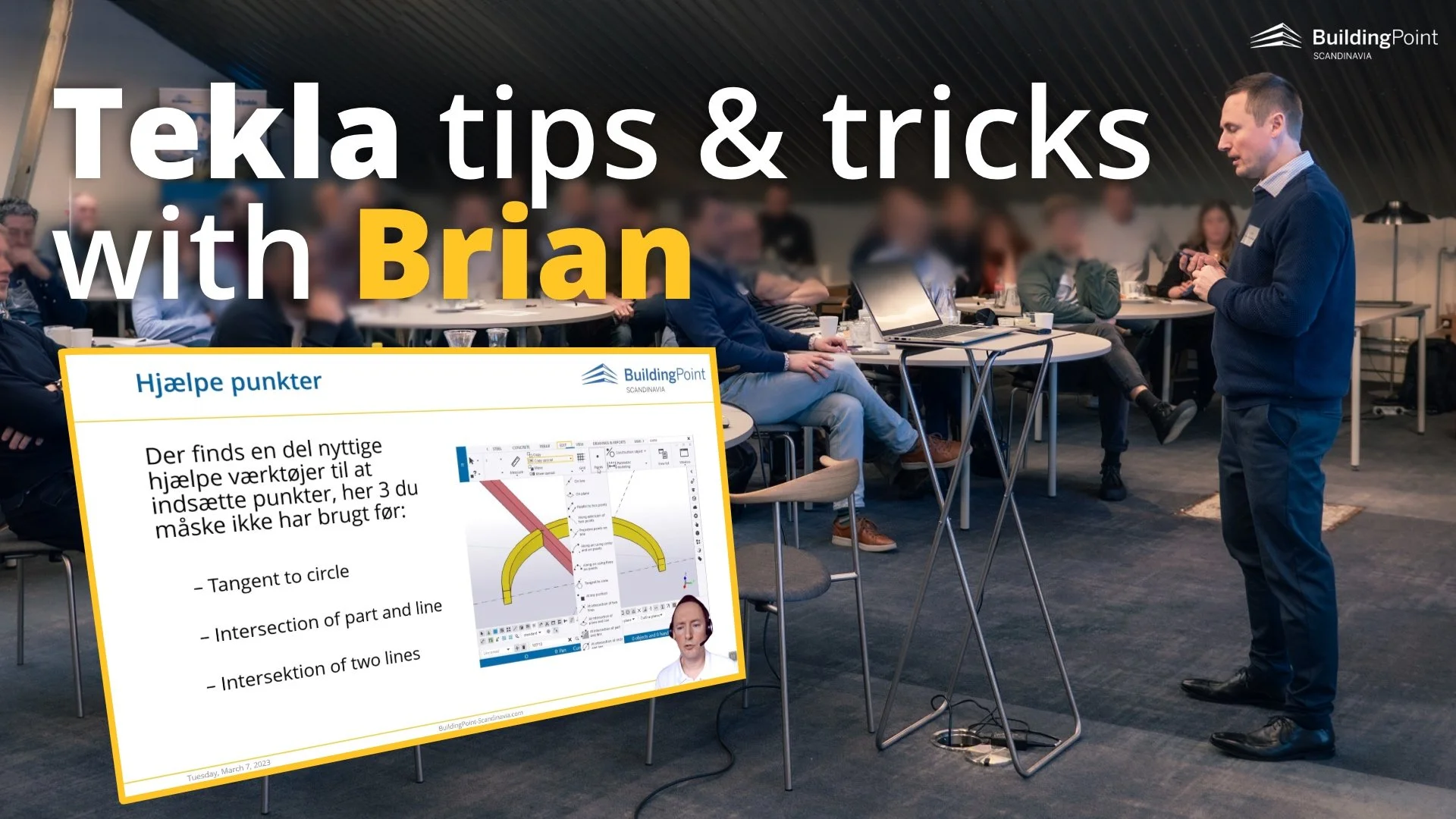 Tekla tips &amp; tricks with Brian!
