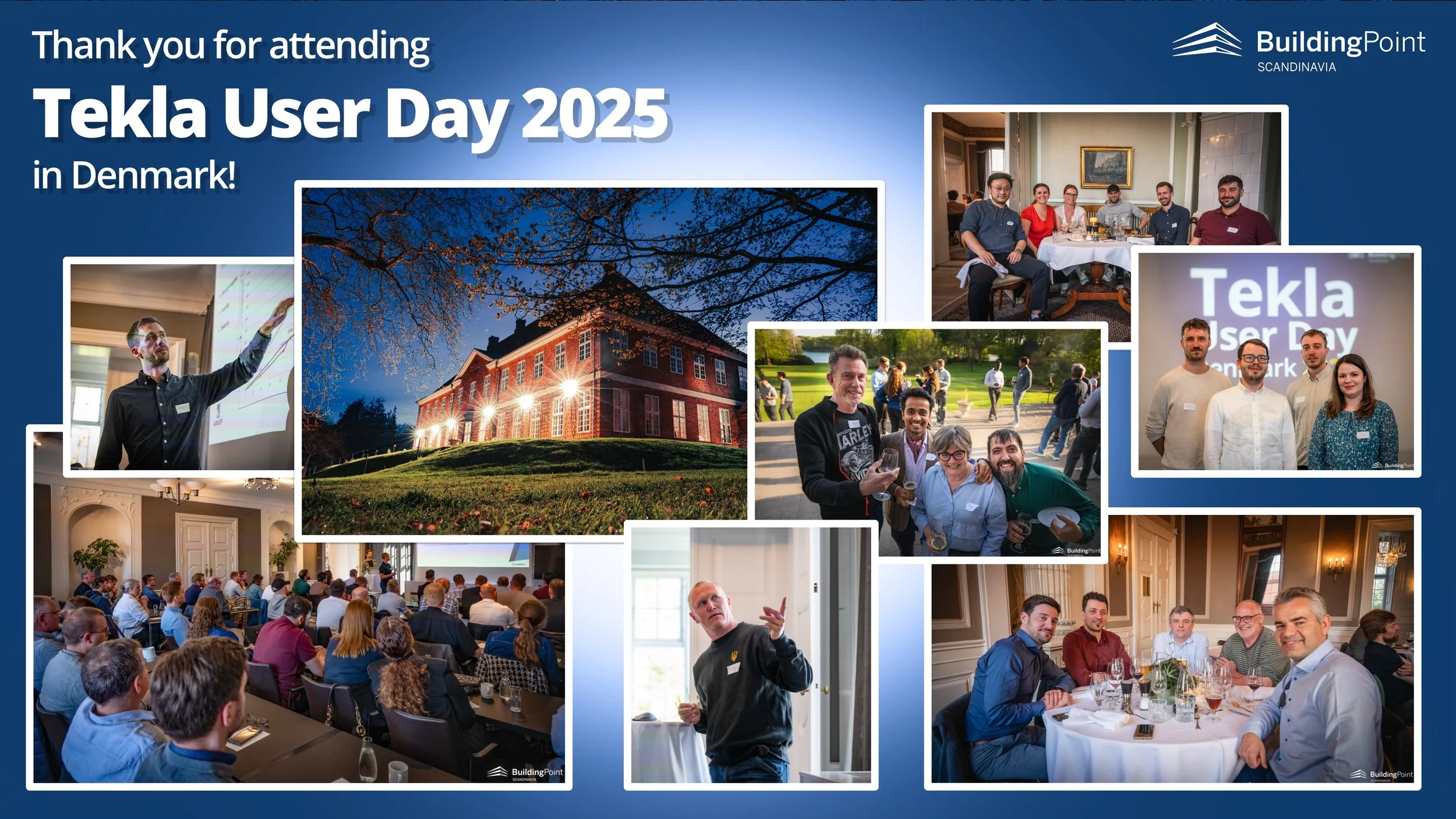 Thank you for attending Tekla User Day Denmark 2025!