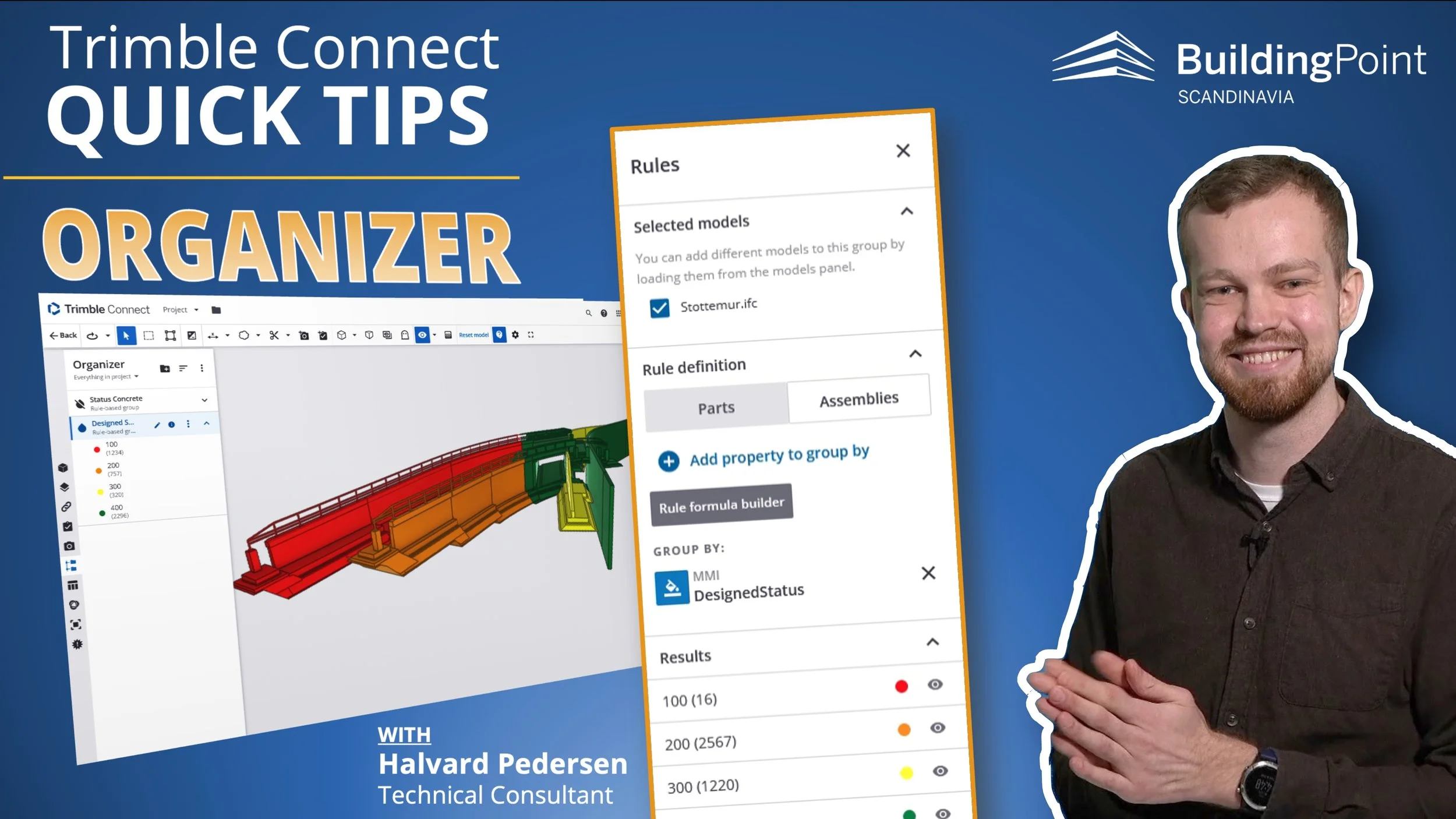 Trimble Connect Quick Tip - How to improve project management with Trimble Connect's rule-based organizer