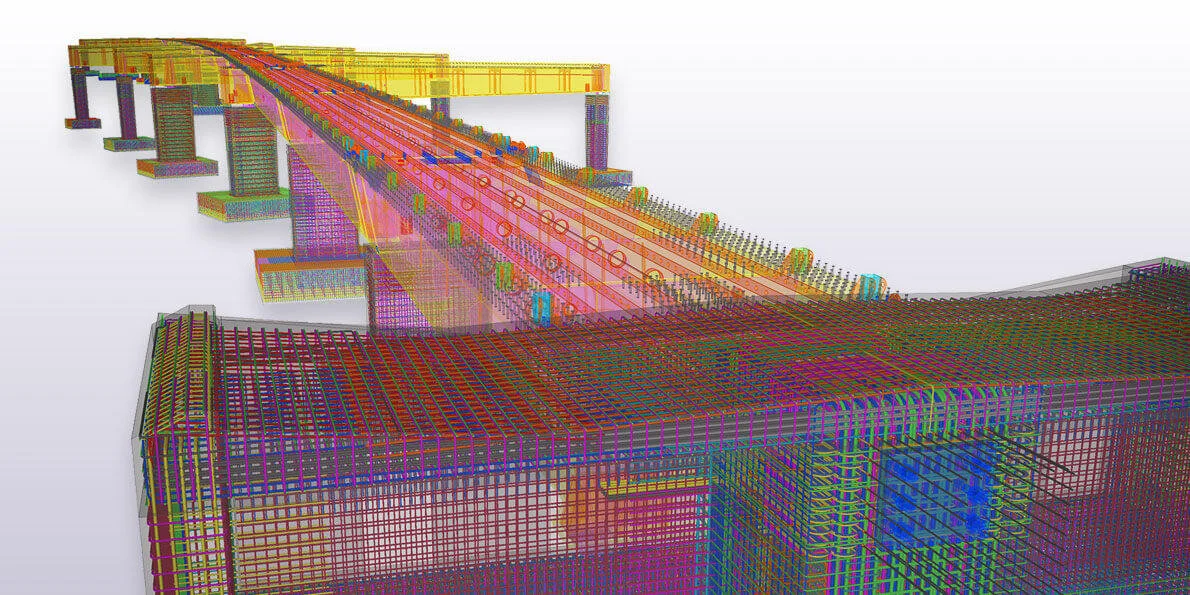IMAGE: Concrete structure with rebar details