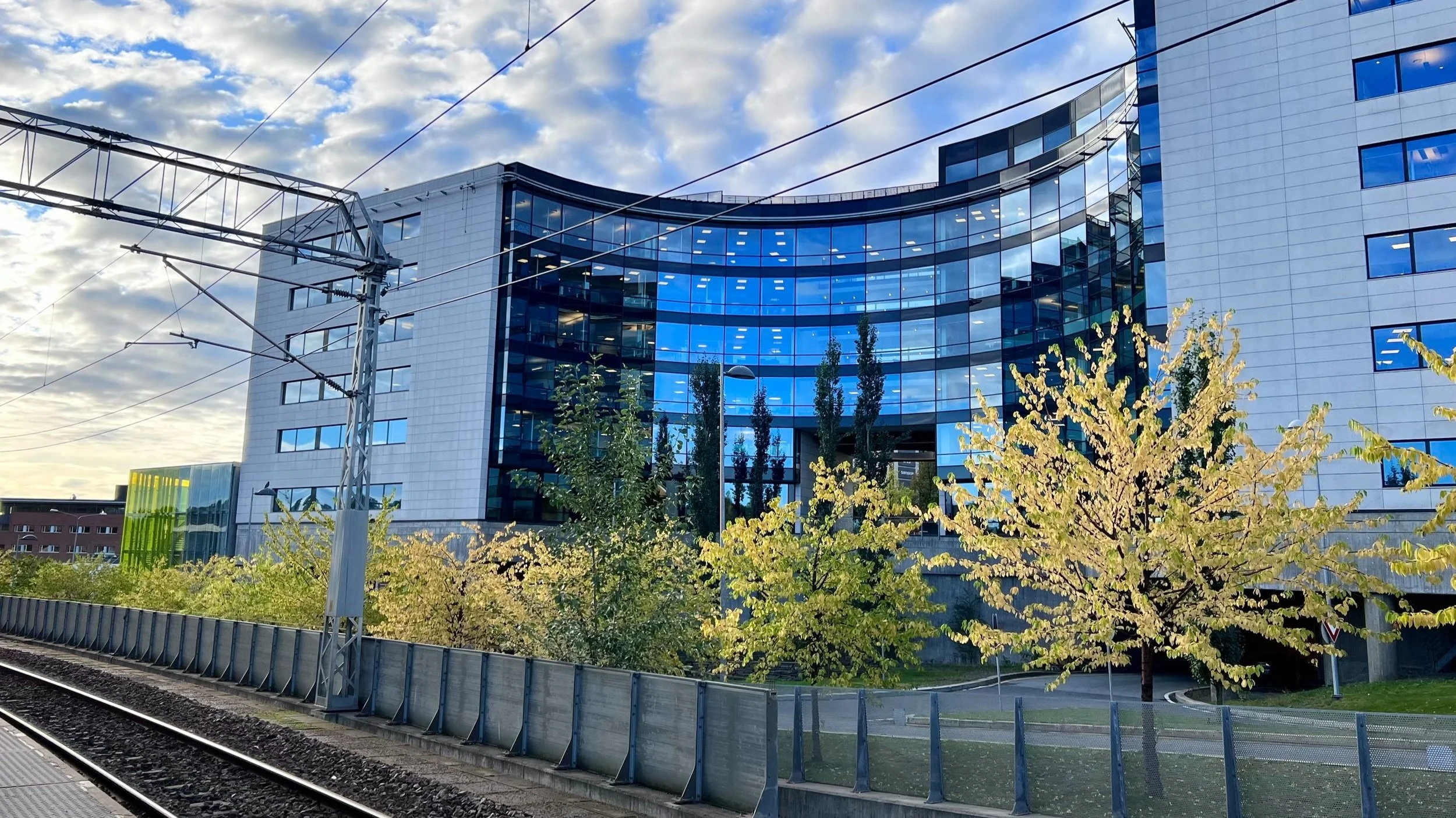 BuildingPoint office seen from Lysaker train station