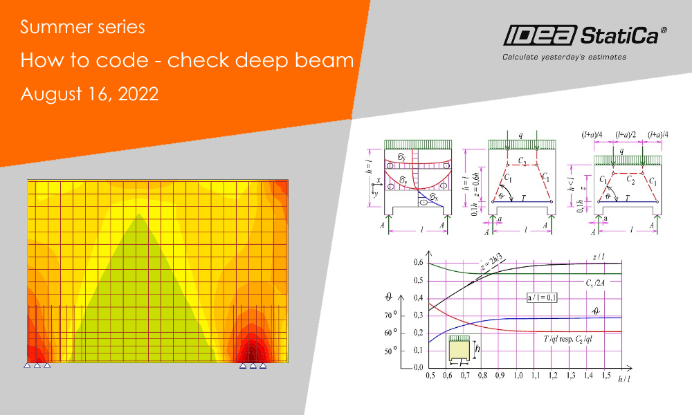 WEBINAR: IDEA StatiCa - how to code-check a deep beam