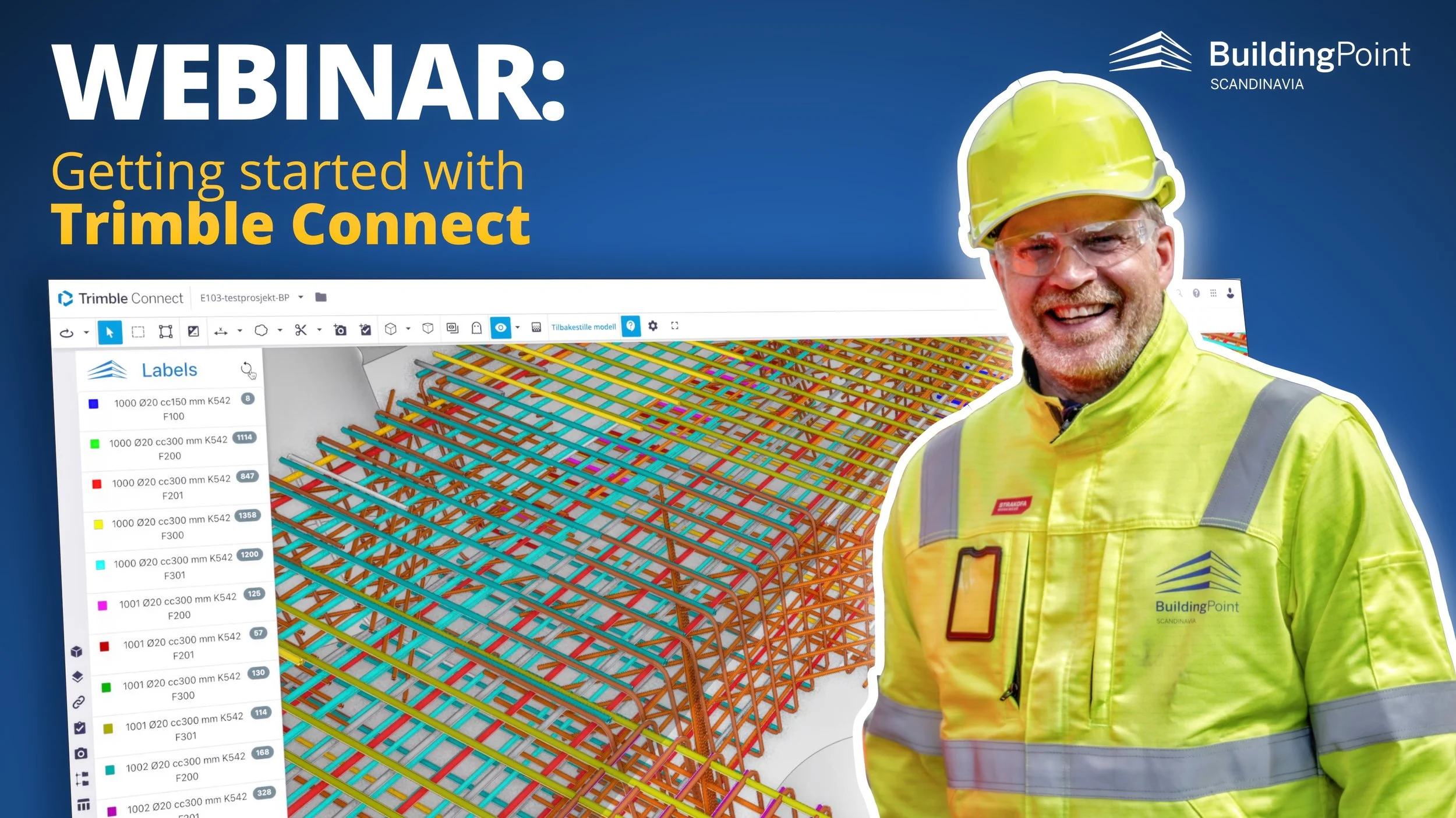 WEBINAR: Kom i gang med Trimble Connect (NORSK versjon)