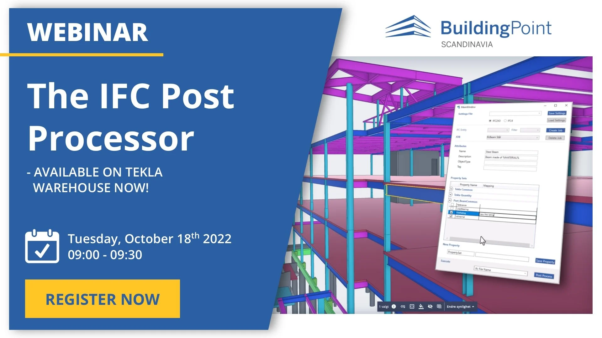 WEBINAR: The IFC Post Processor
