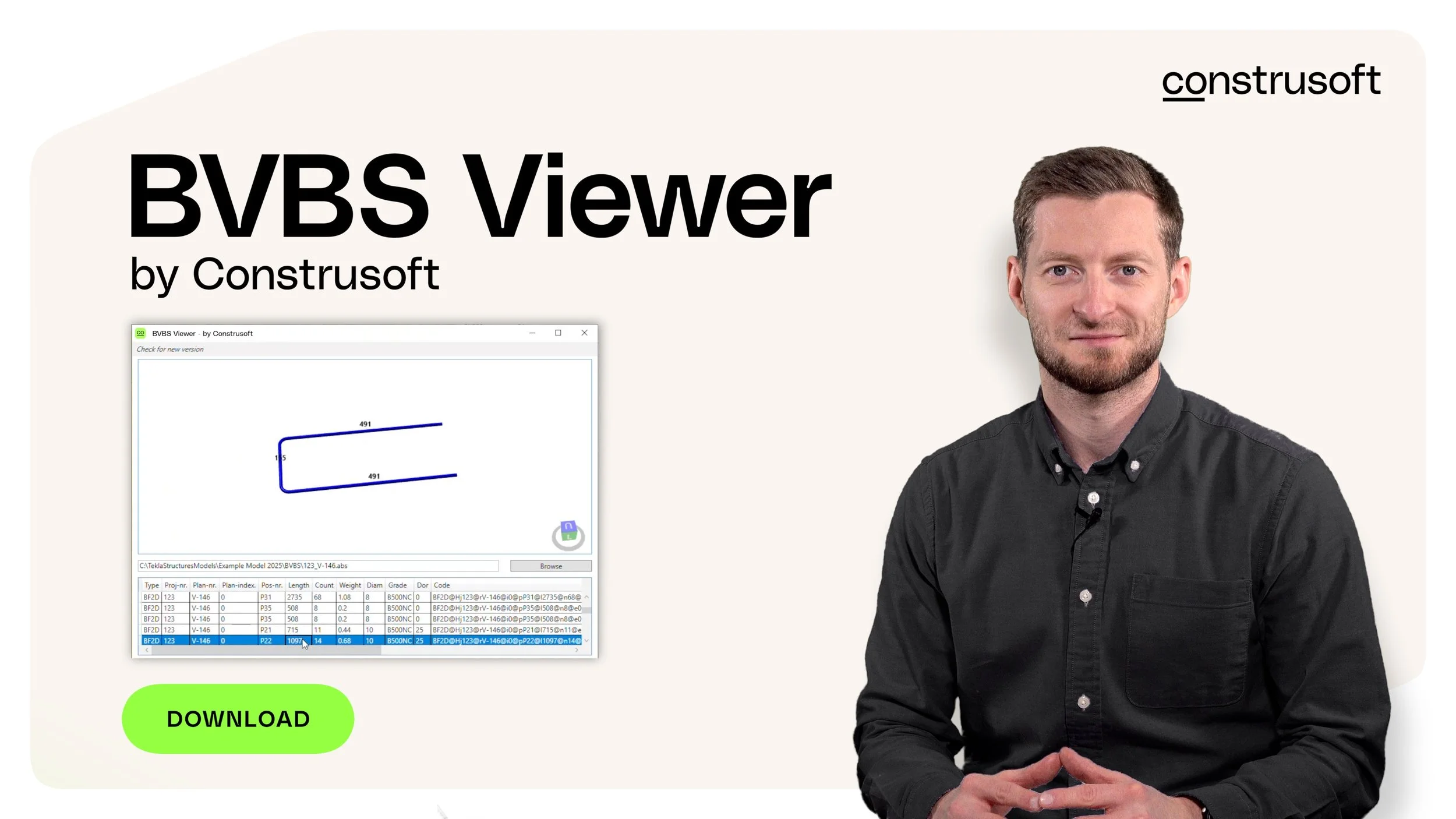 Free download of BVBS Viewer