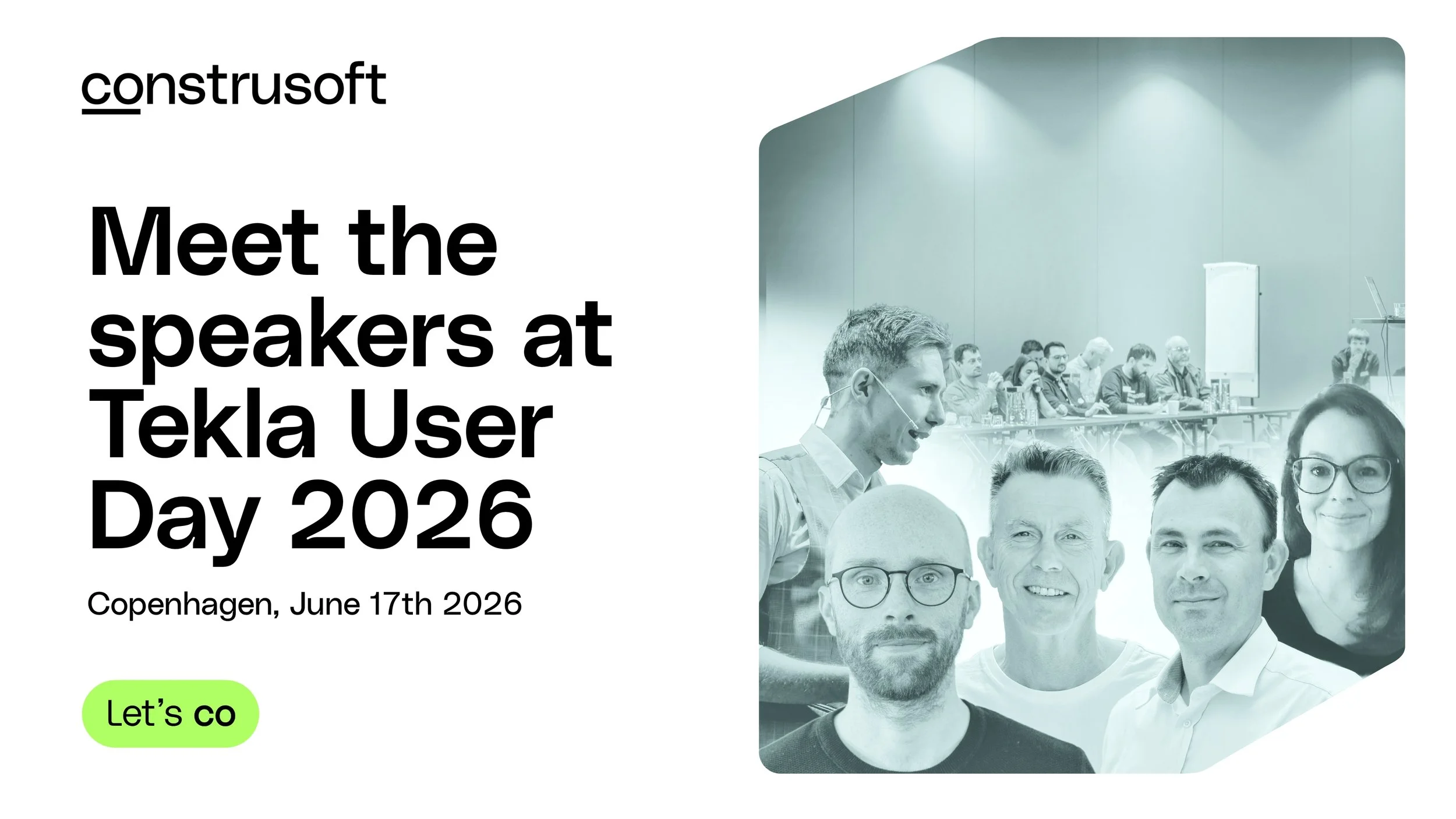 Meet the speakers at Tekla User Day Denmark 2026 