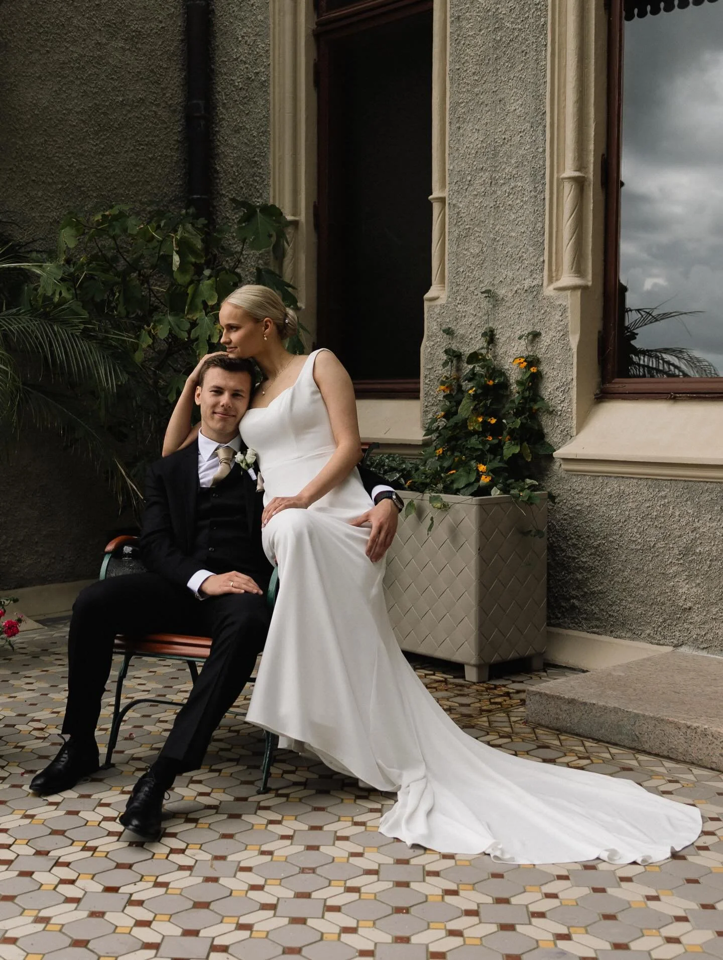 Rakel &amp; Andreas p&aring; Gamlehaugen i Bergen 🤍
