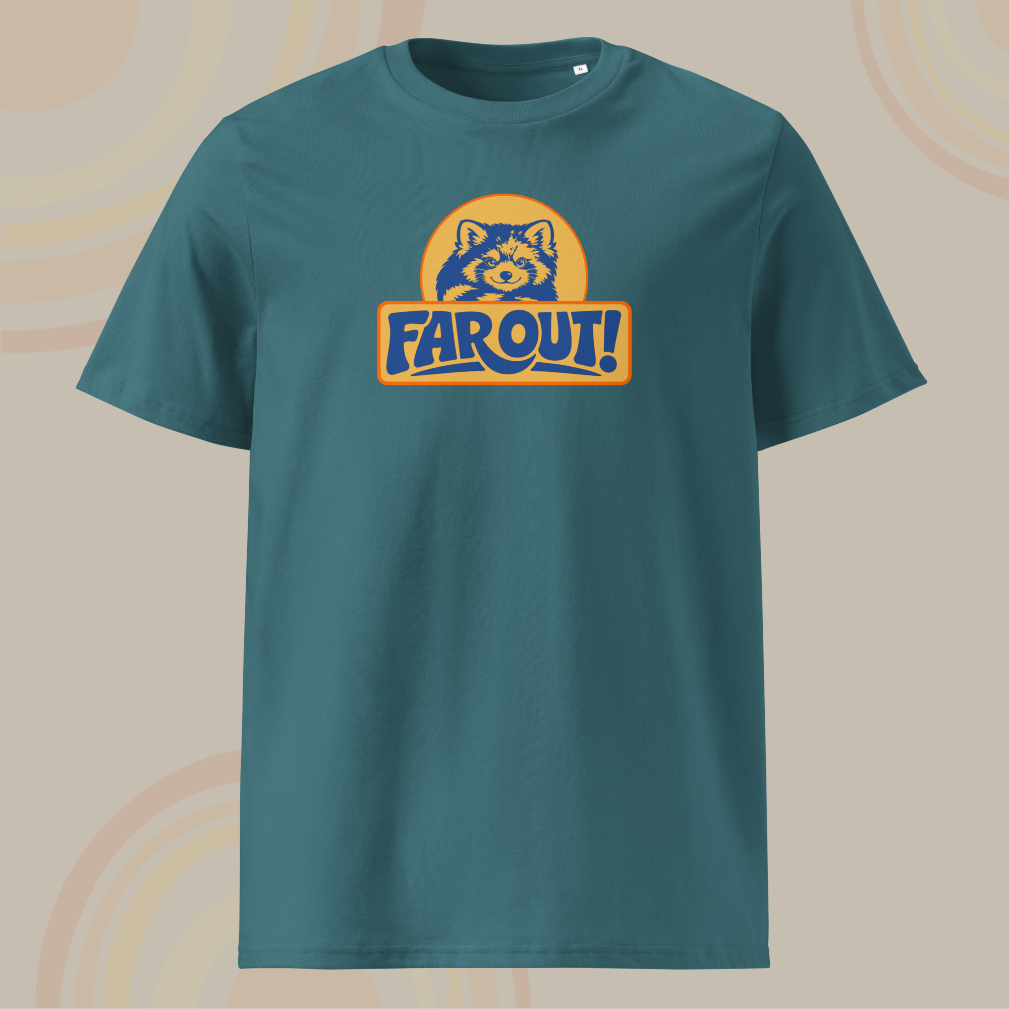 "Far Out! panda" tee
