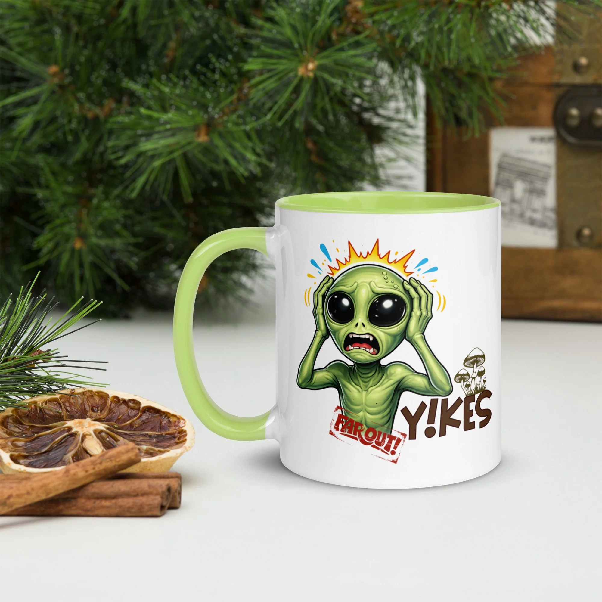 "Y!KES the Alien" Mug