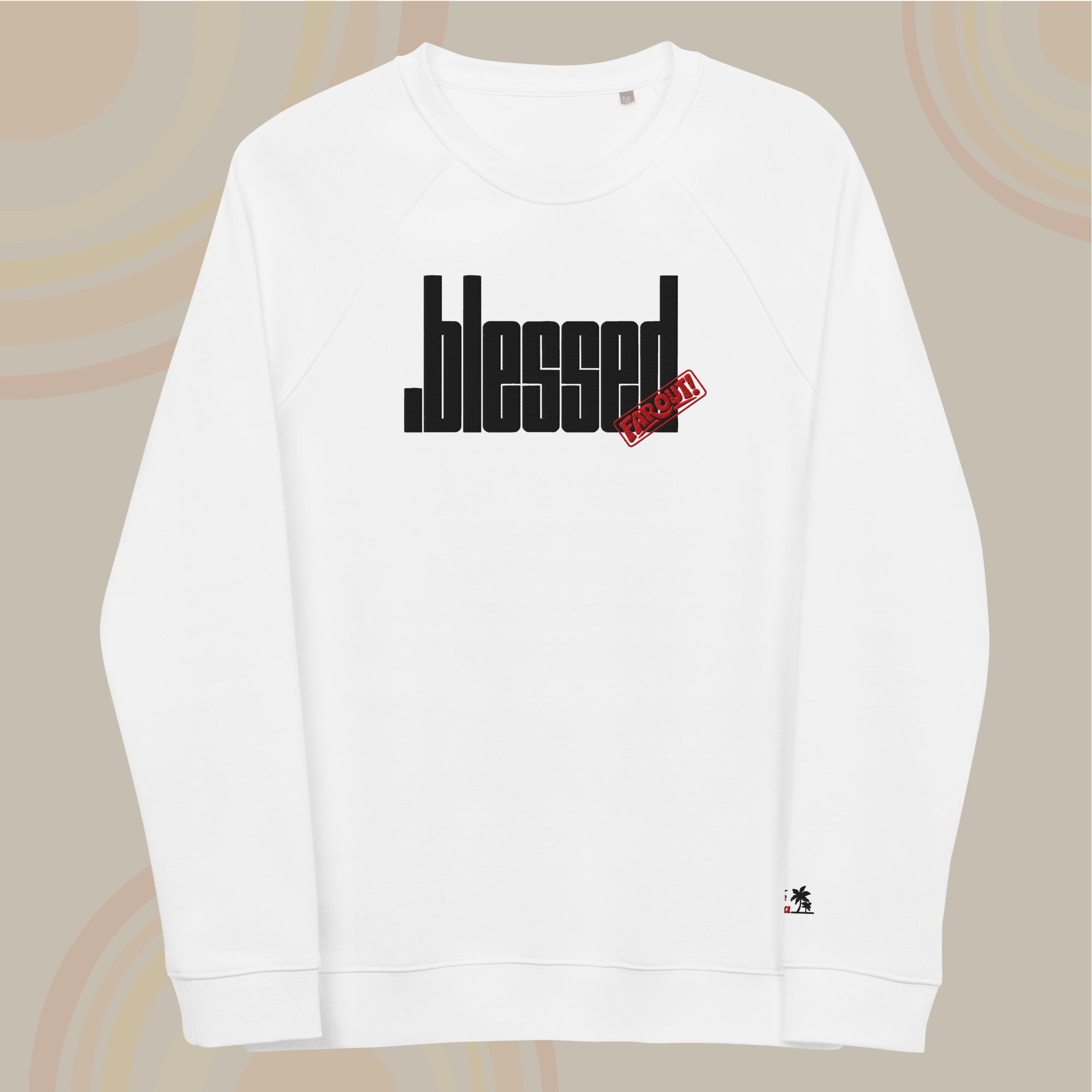 Raglan sweatshirt "Blessed"