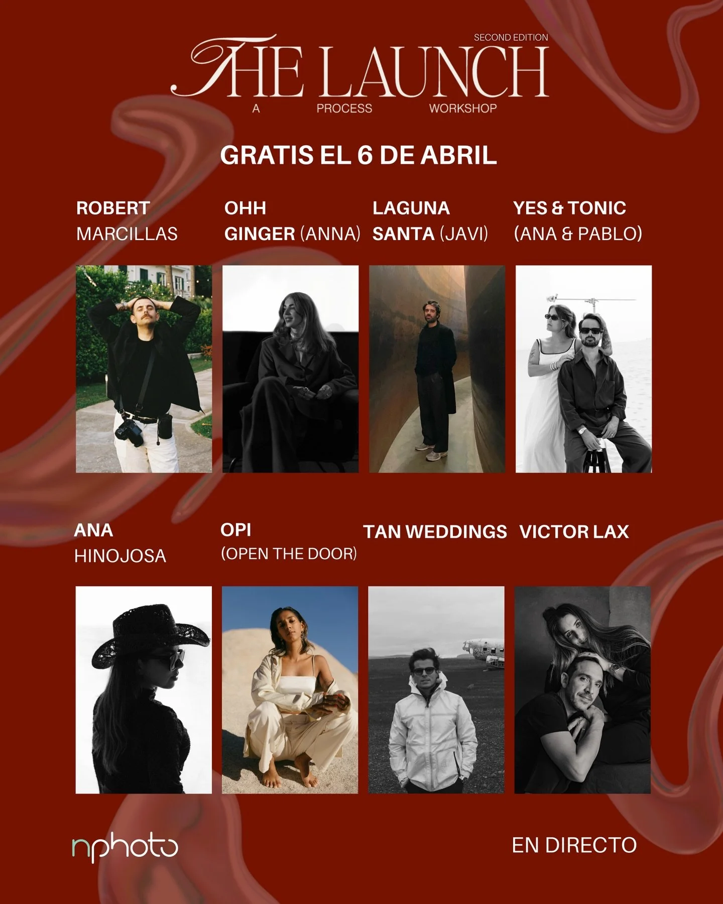 Comenta LAUNCH para recibir todo lo que necesitas saber.

Hemos reunido a 8 perfiles que nos mueven por su trayectoria, su criterio y su forma de entender la creatividad.

The Launch ser&aacute; gratis y en directo el 6 de Abril.

Nos vemos 👀✨