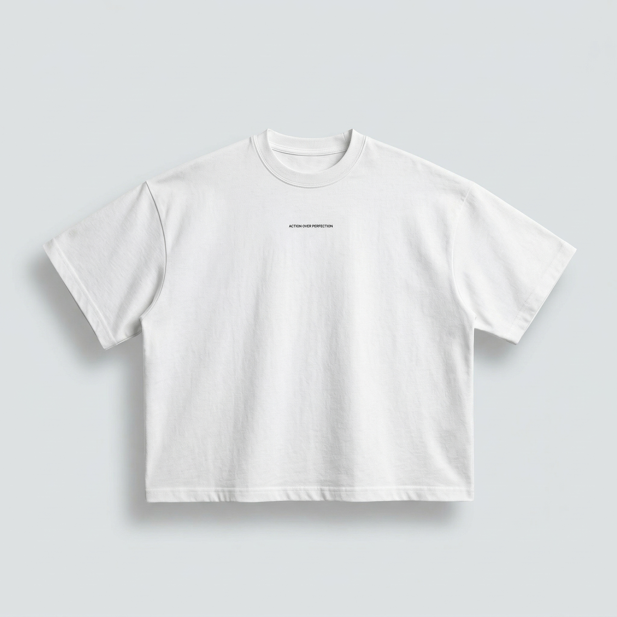 Action over Perfection - White