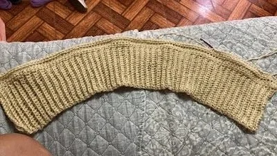 Final Steps --  Double Crochet Top