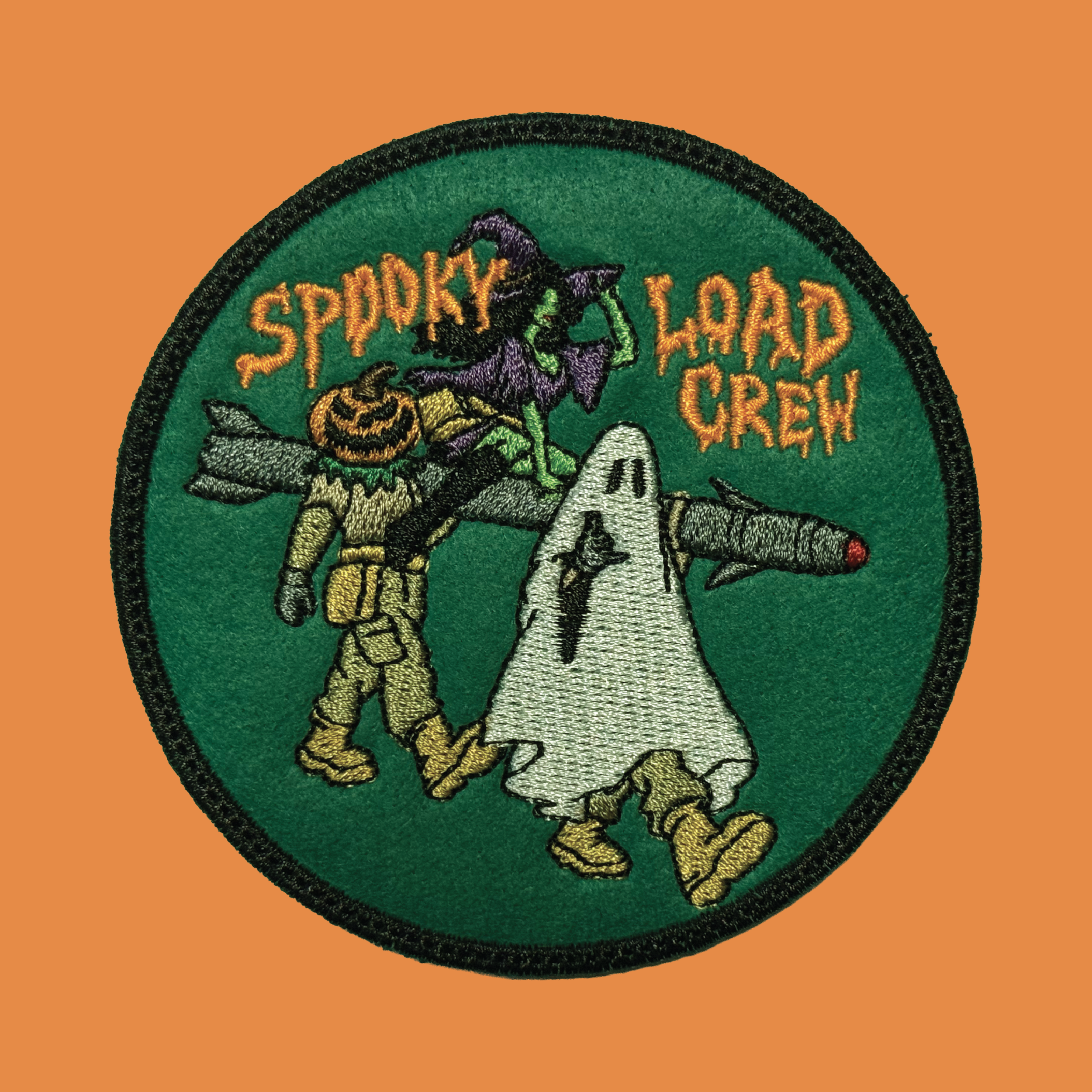 Spooky Load Crew Embroidered Patch