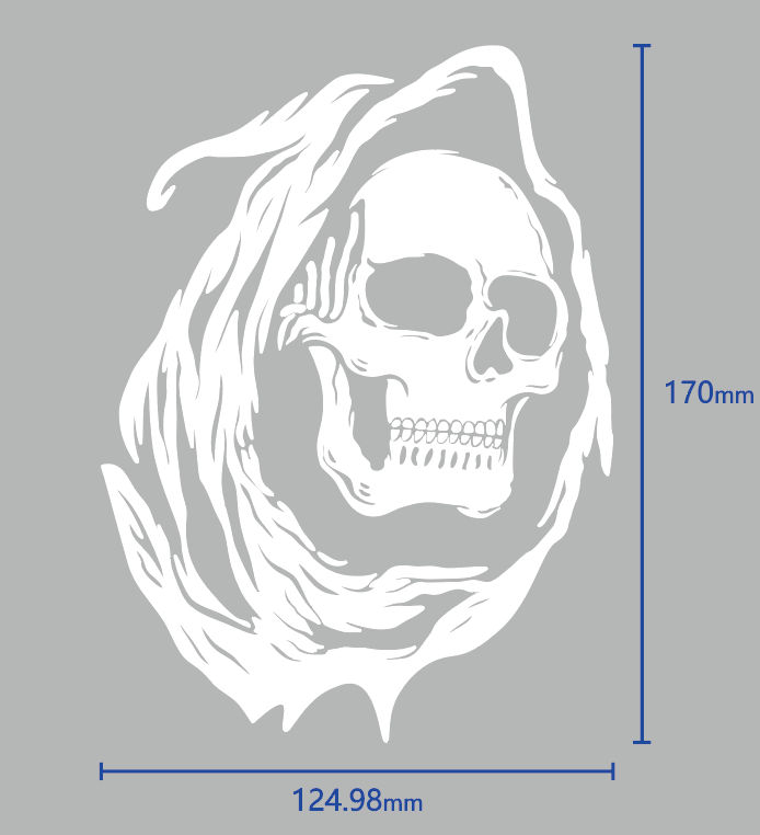Minimalist Reaper Decal