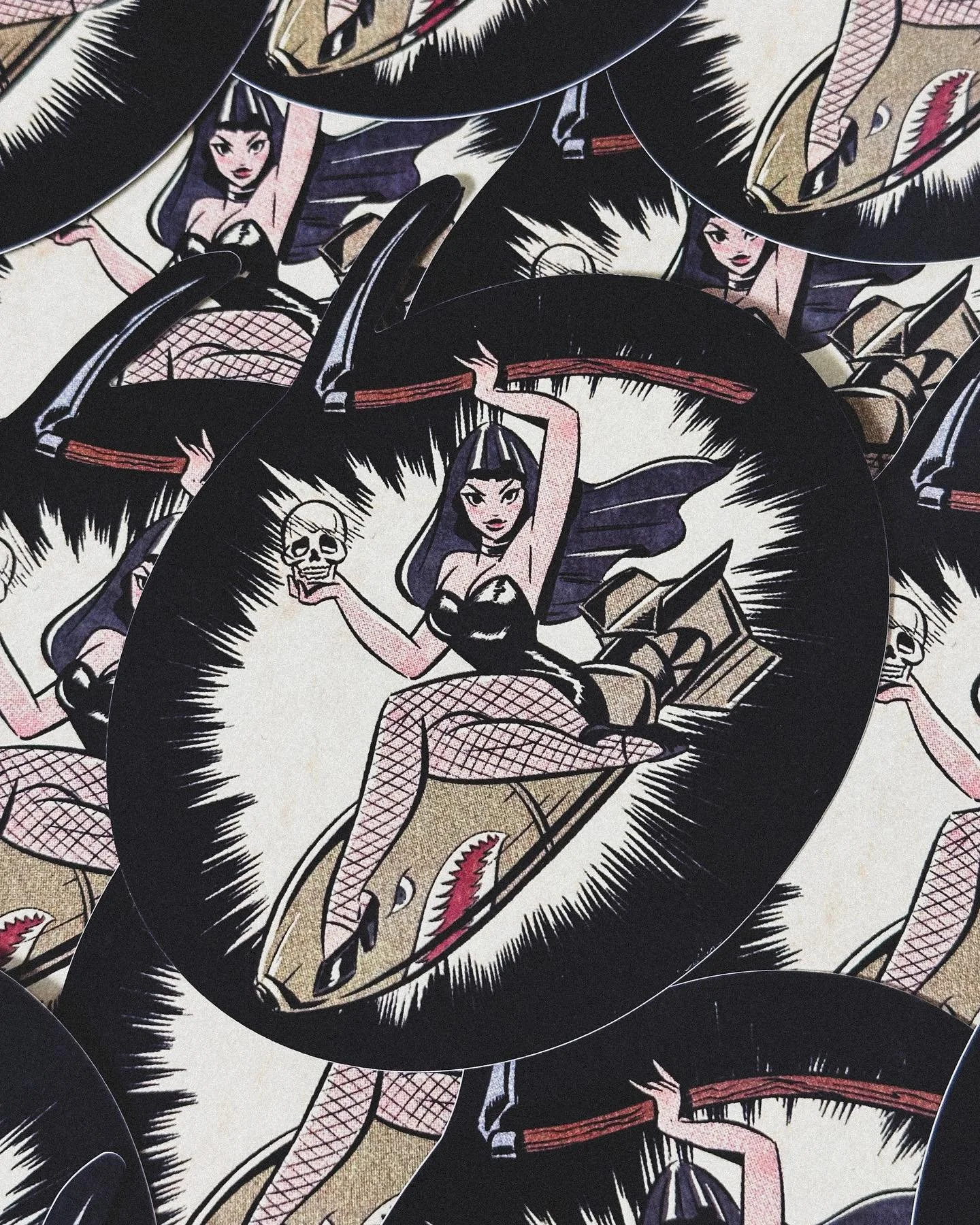 Mrs. Reaper Stickers