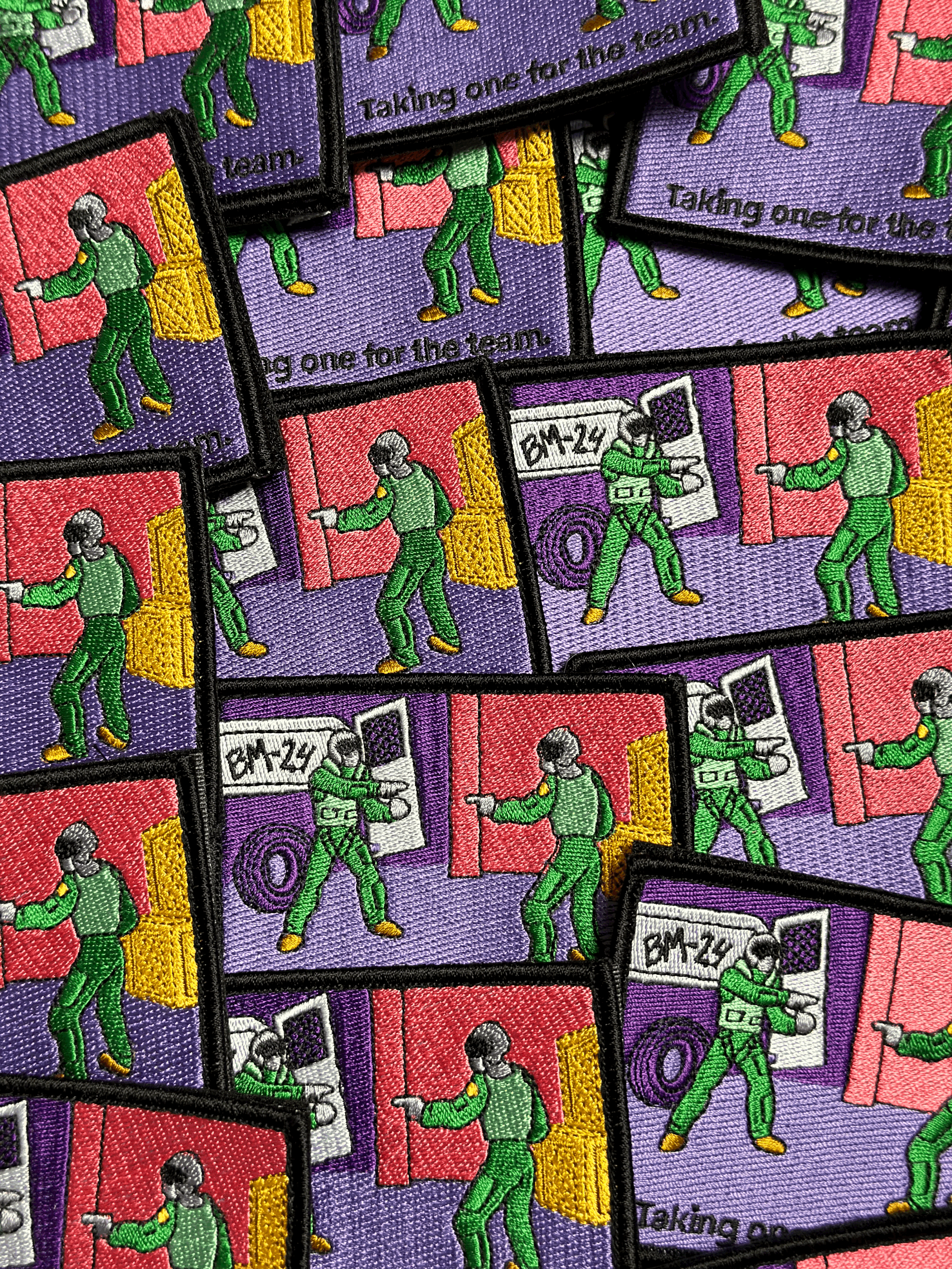 Limited Taking one for the team BM-24 Patch