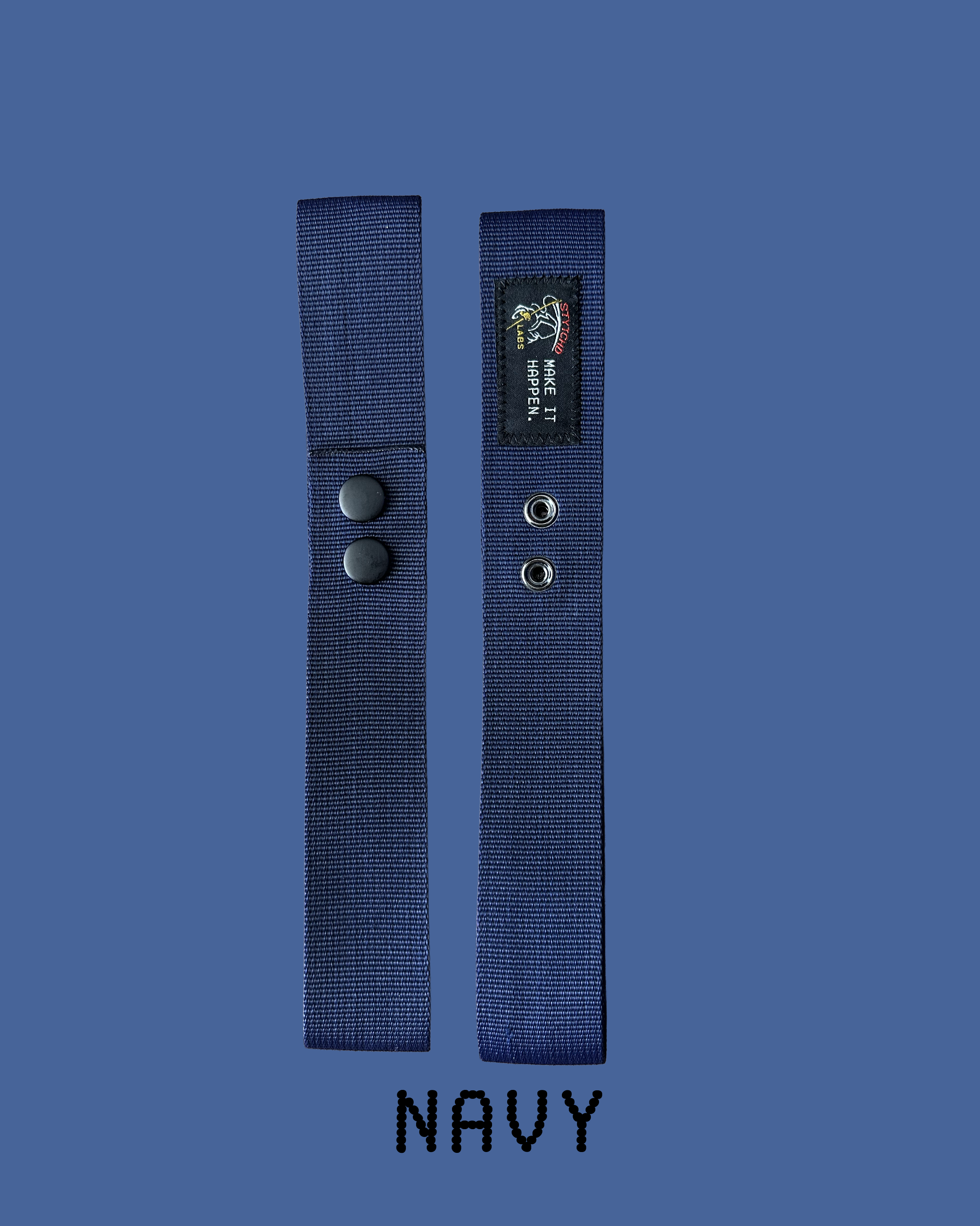 Navy Ear Protector Straps