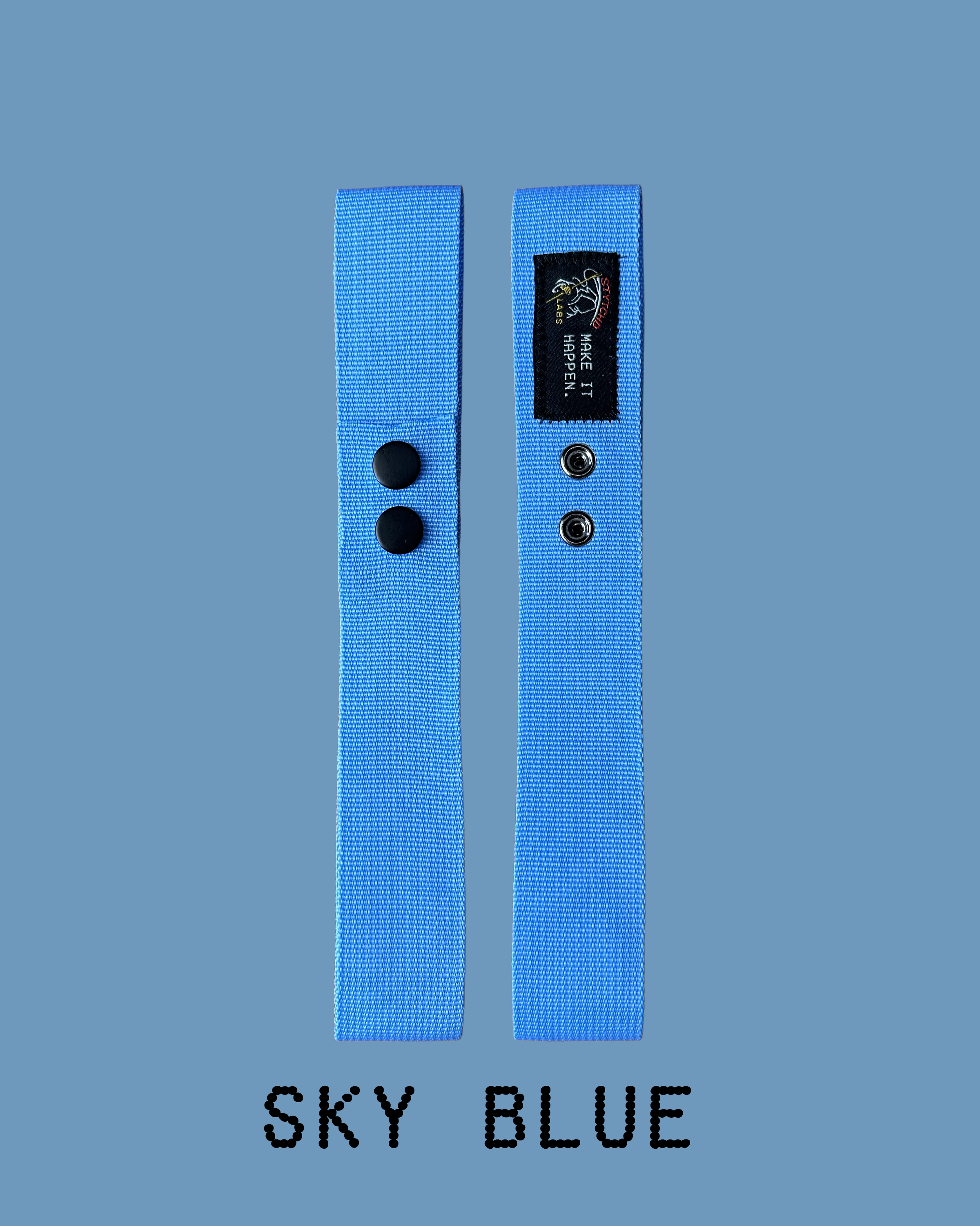 Sky Blue Ear Protector Straps