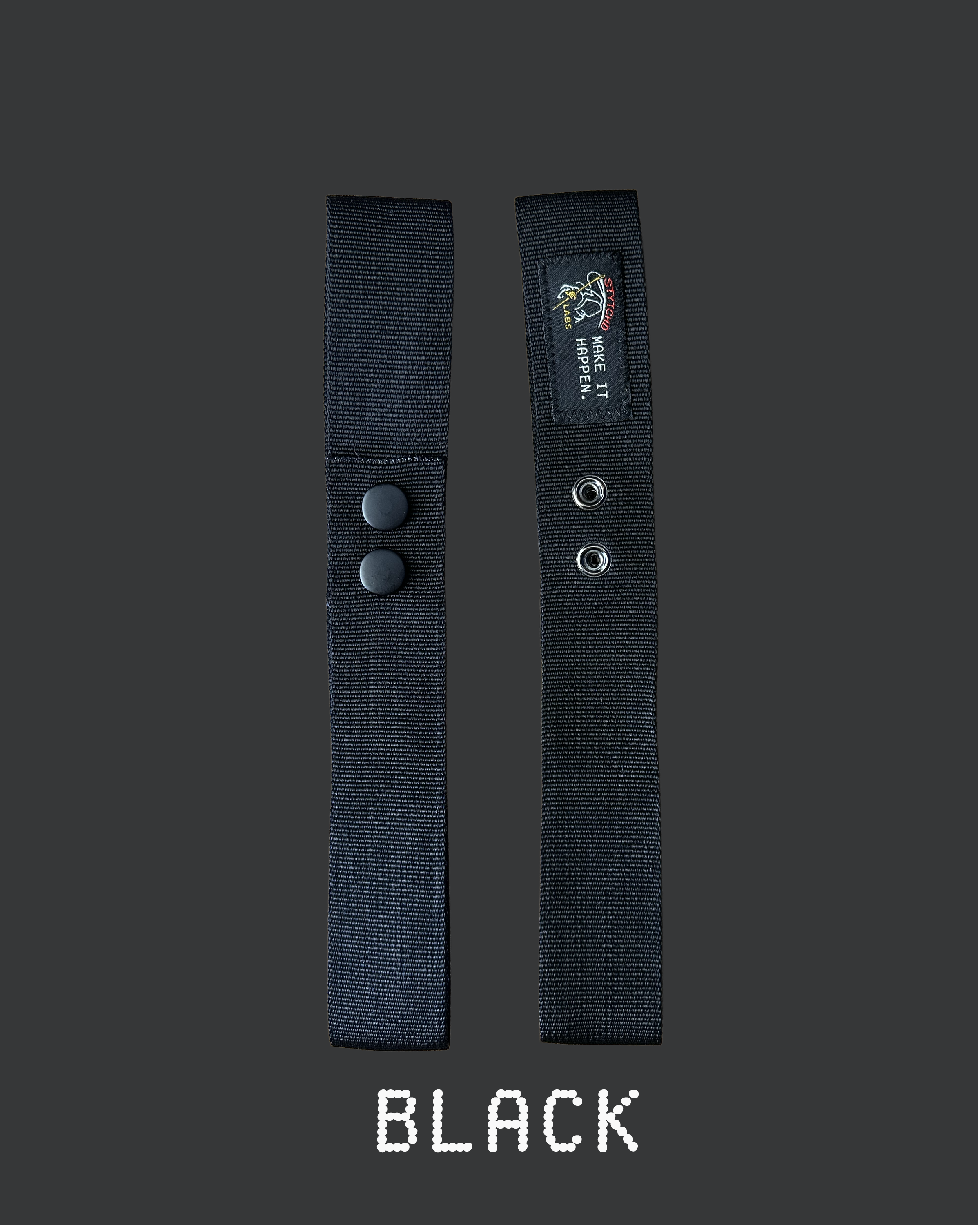 Black Ear Protector Straps