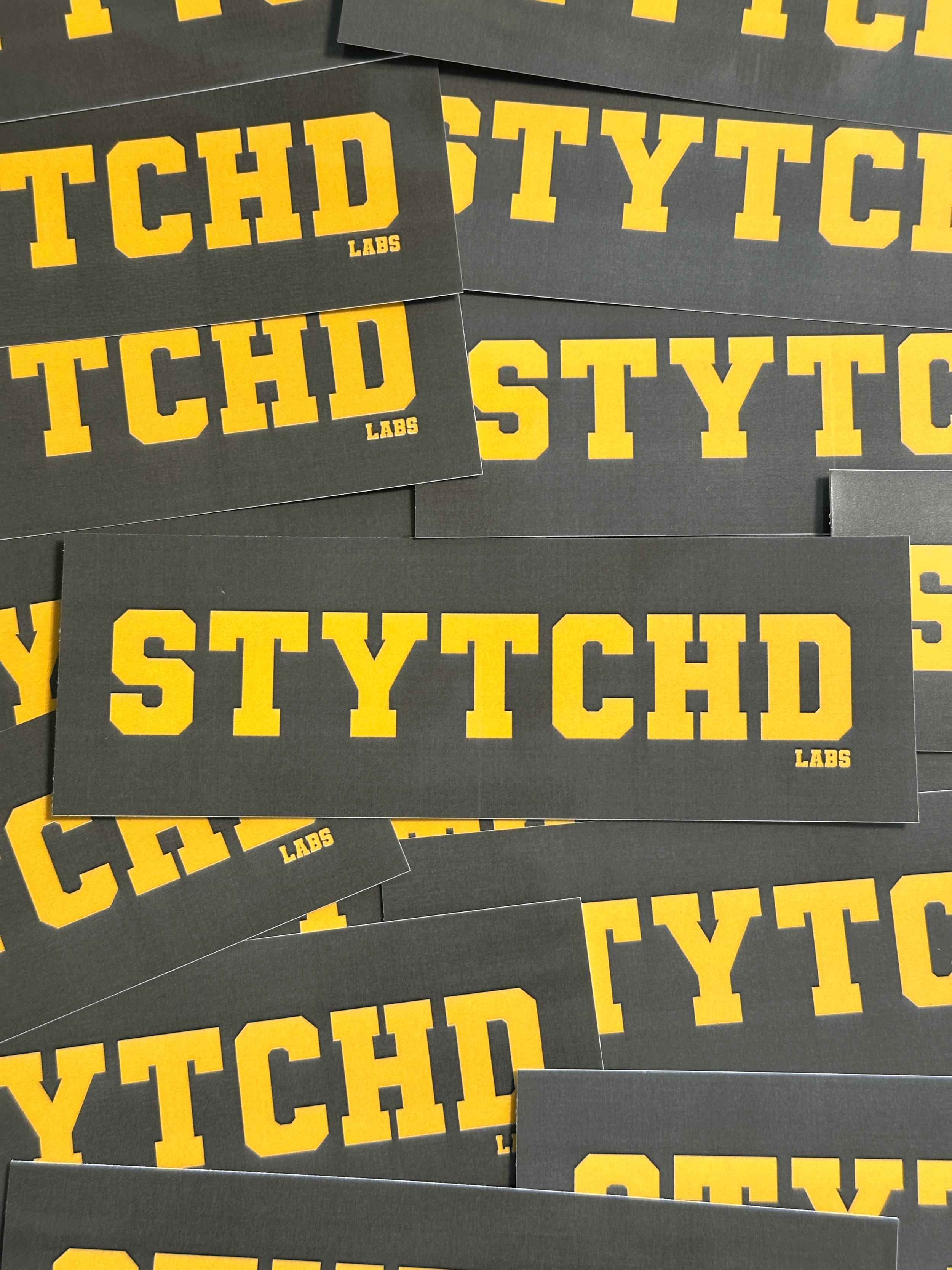 Stytchd Labs Banner Stickers