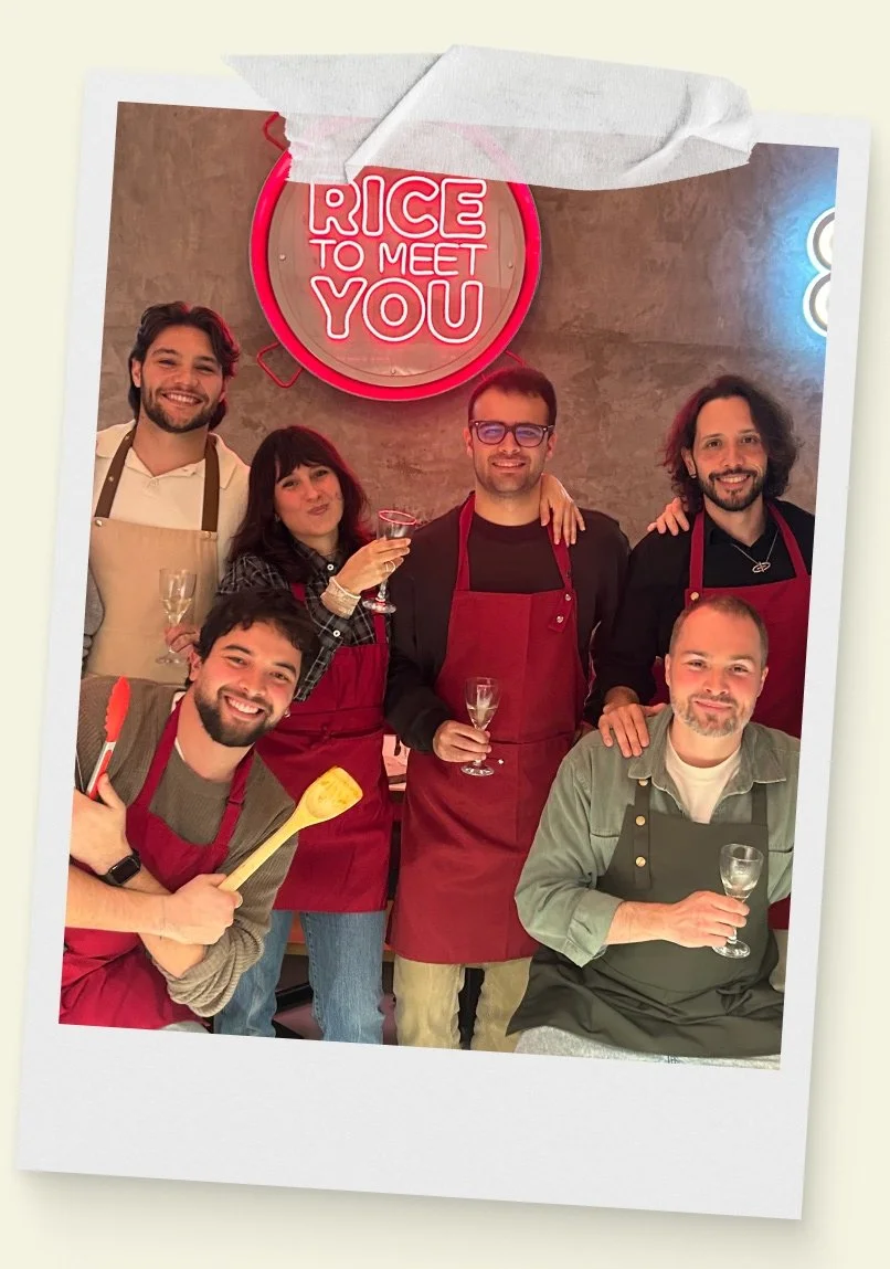 Evento privado para grupo en Rice To Meet You en Barcelona