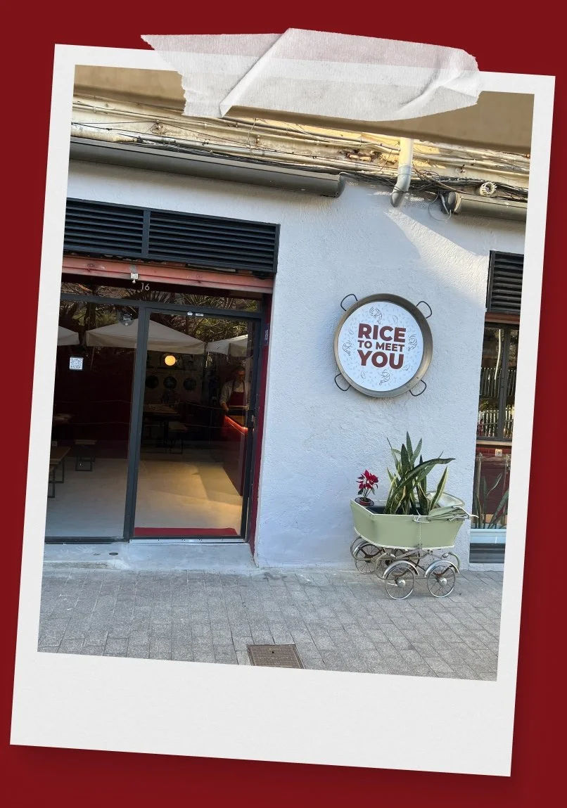 Rice To Meet You, restaurante y taller de paella en el Raval en Barcelona