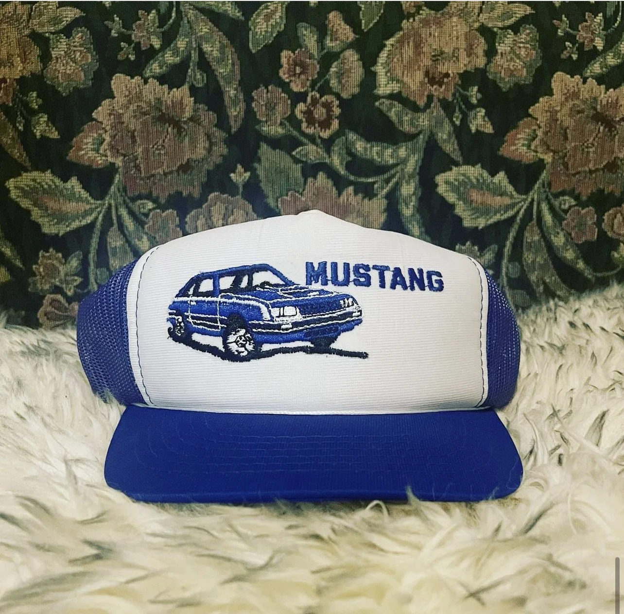 Vintage Trucker Cap - Fox Body Ford Mustang (1980s)
