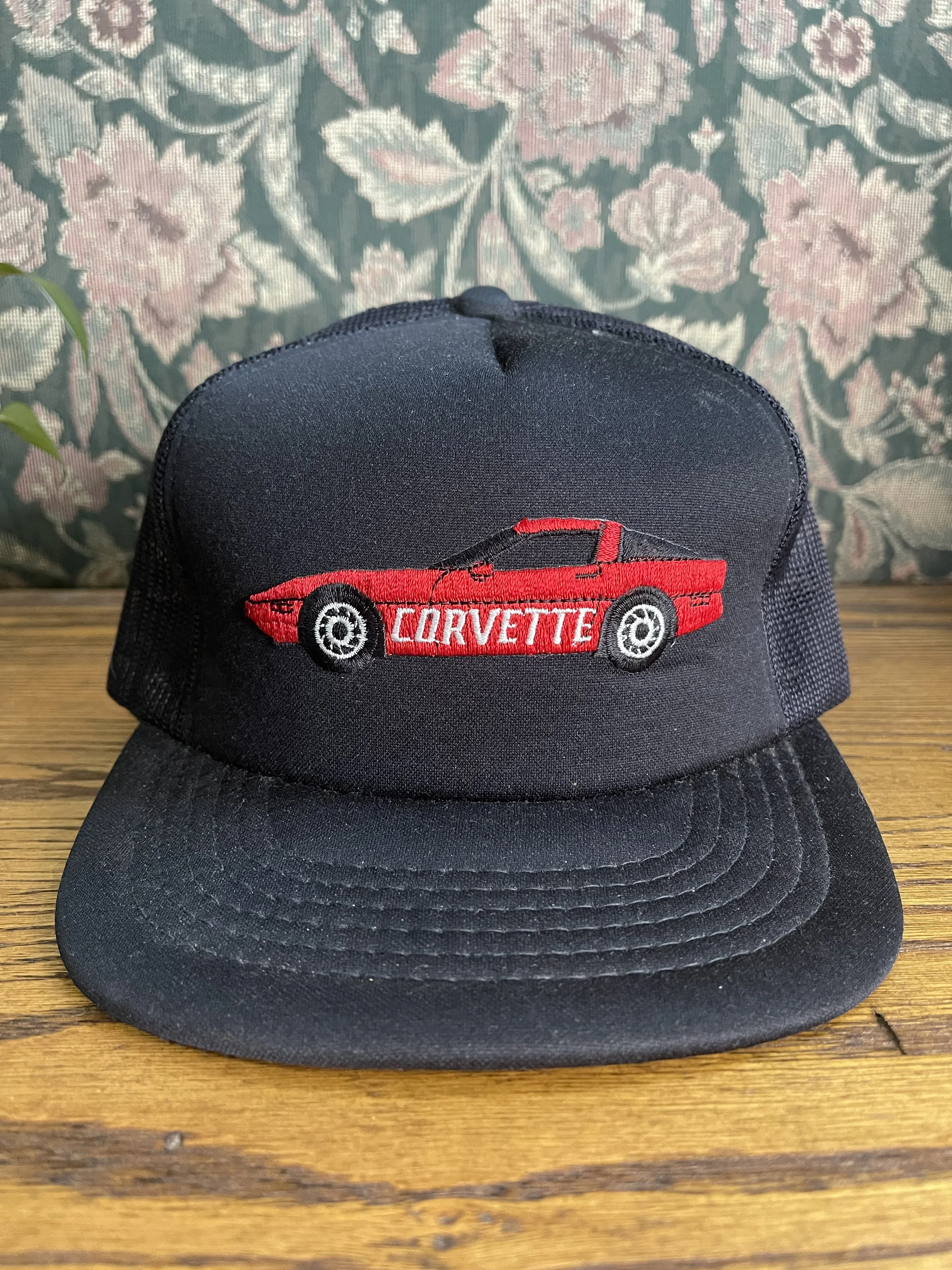 Vintage Trucker Cap - Corvette (1980s)