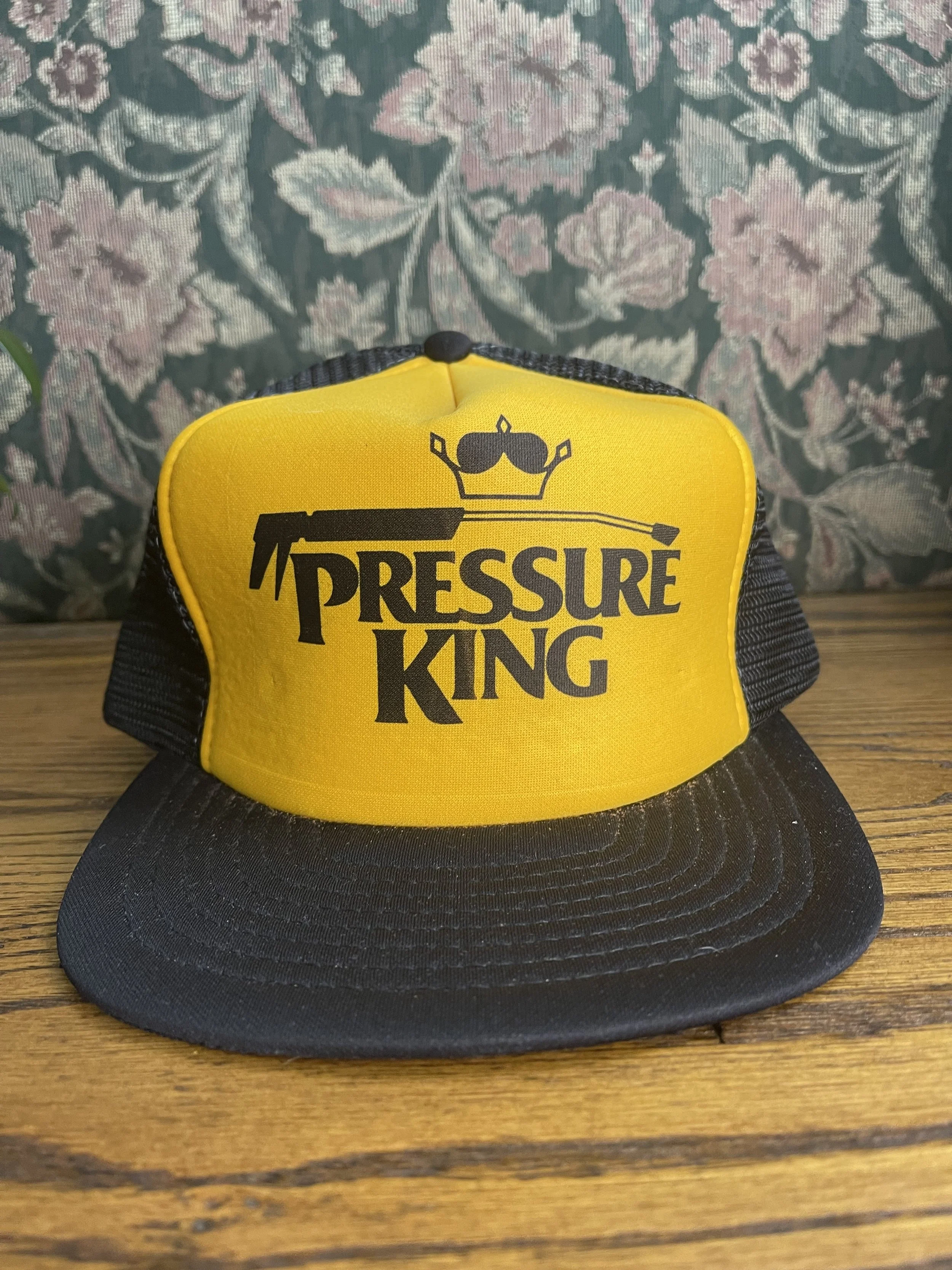 Vintage Trucker Cap - Pressure King Pressure Washing (1980s)