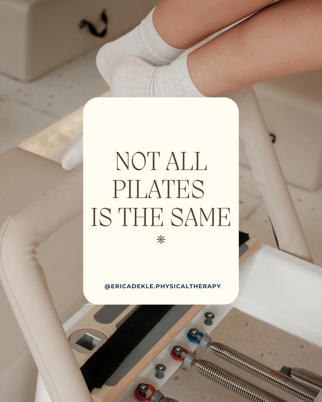 Not all Pilates is the same.

Group Pilates classes are fantastic for general strength, fitness, and fun workouts.

But if you&rsquo;re navigating:
🤰pregnancy or postpartum recovery
💦 pelvic floor symptoms
😣 back, hip, or SI pain
🩼 returning afte