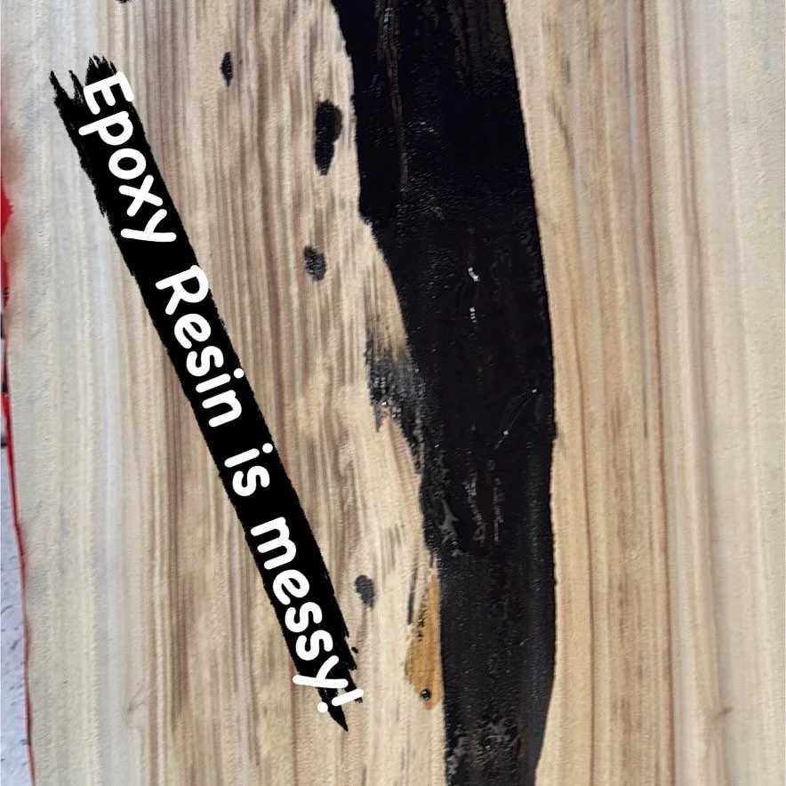 Let&rsquo;s the project continue! We are at the epoxy stage!