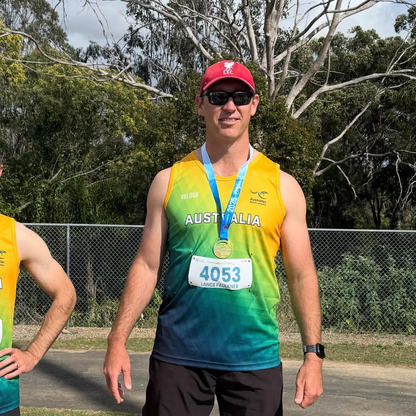 Oceania Masters Championship 2025. Finished Event 1 out of 2. Not quite the distance I was hoping for, but happy with the outcome. Fingers crossed for a strong Triple Jump tomorrow.