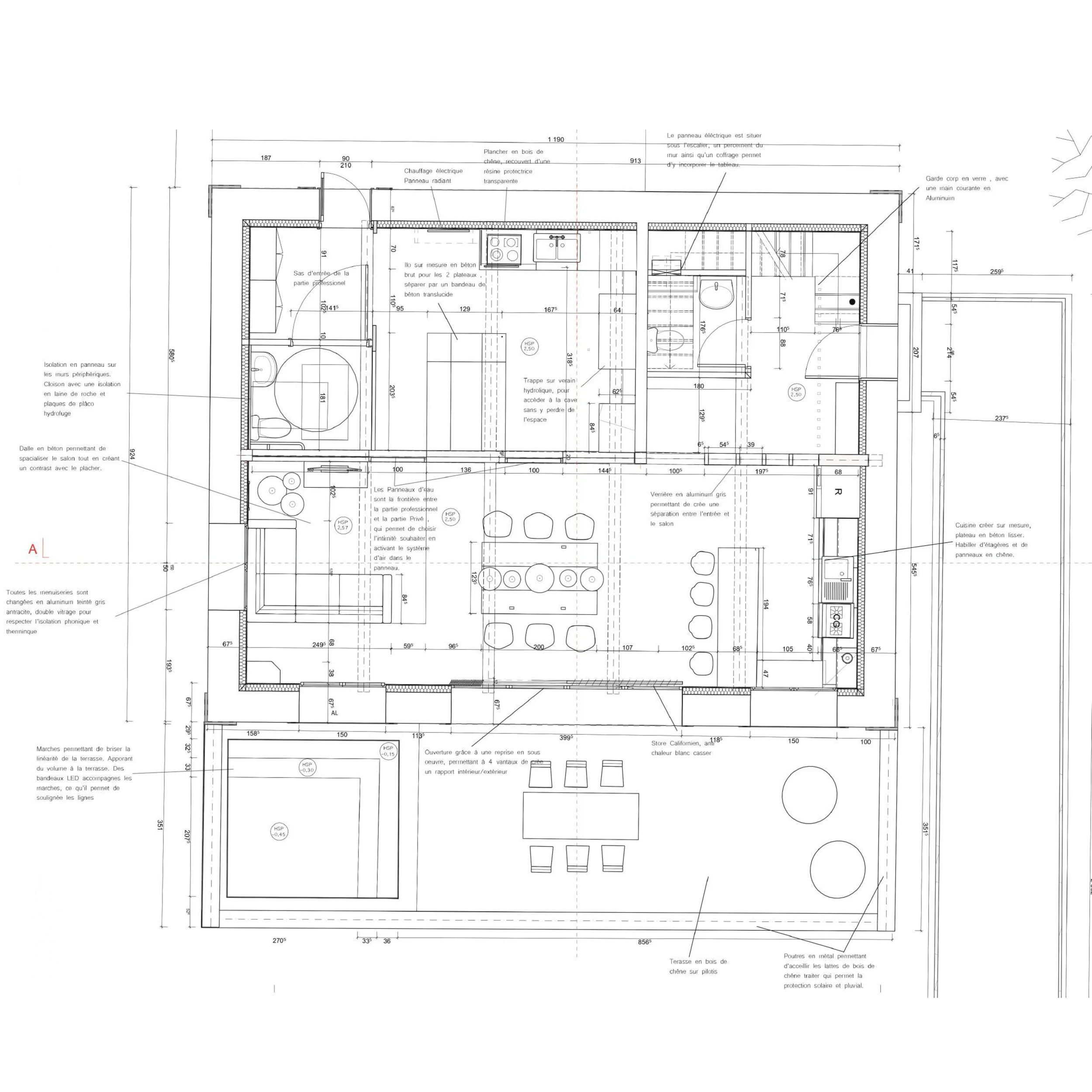 Rénovation / Réhabilitation d'une villa sur Montpellier
