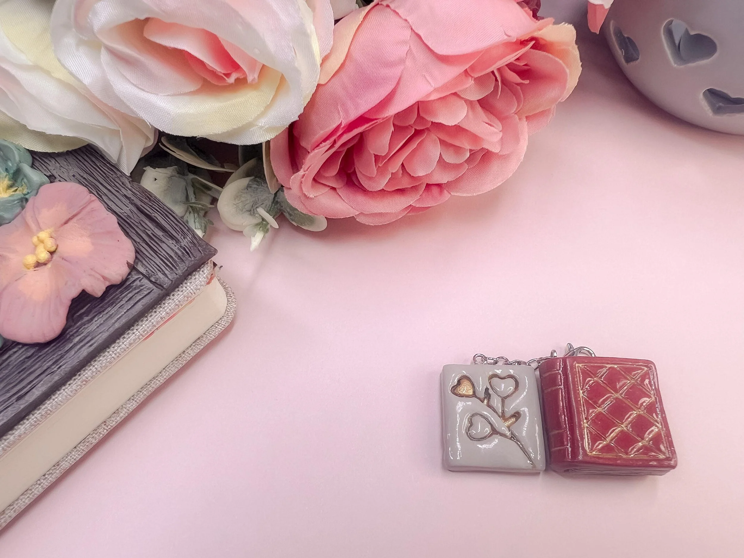 Book Lover Journal Charm