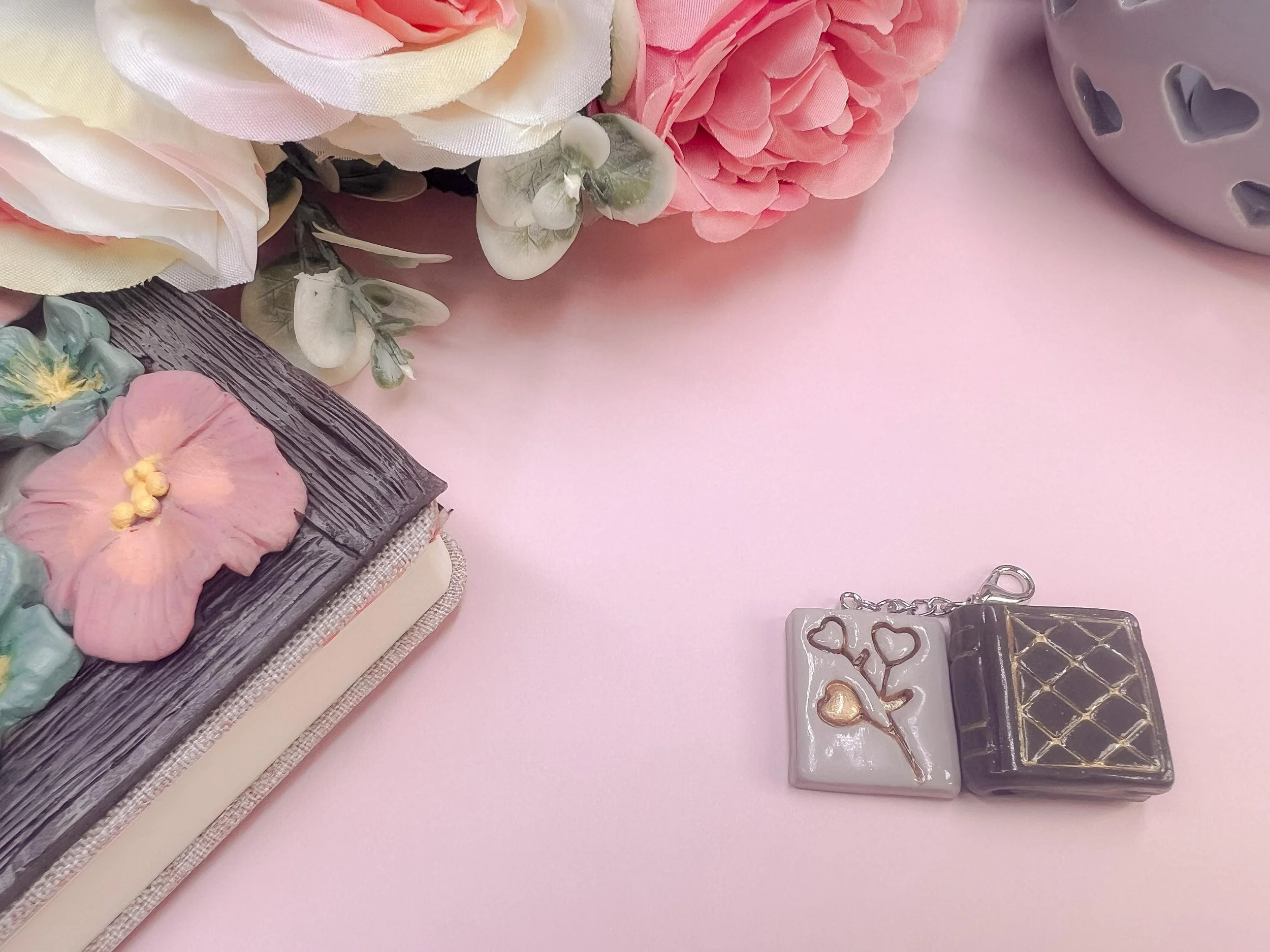 Book Lover Journal Charm