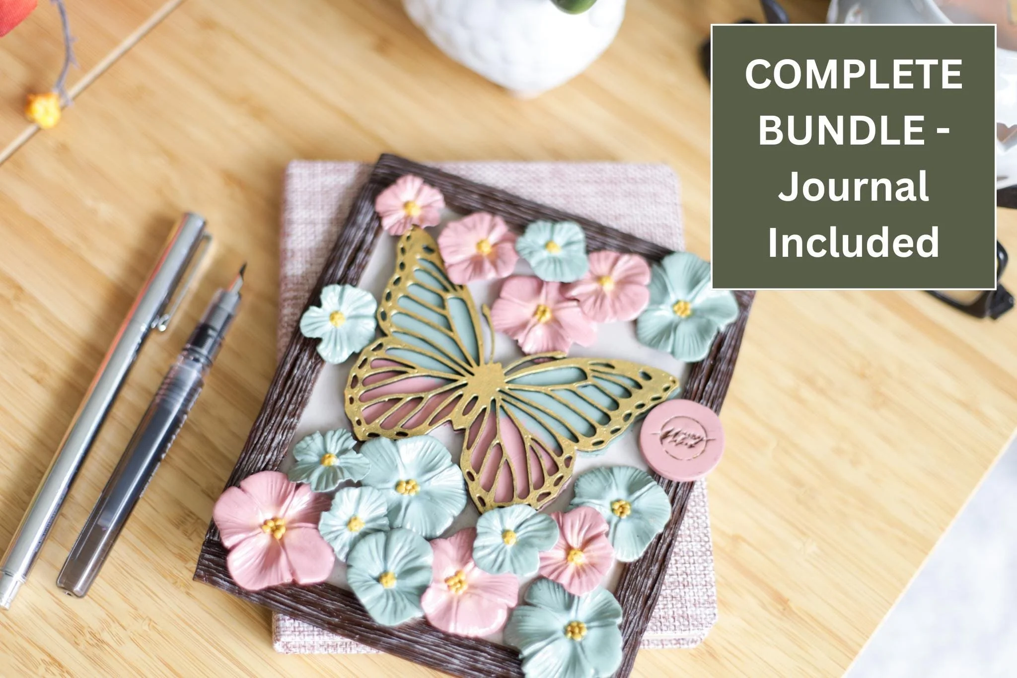 Butterfly Garden Journal & Cover Set