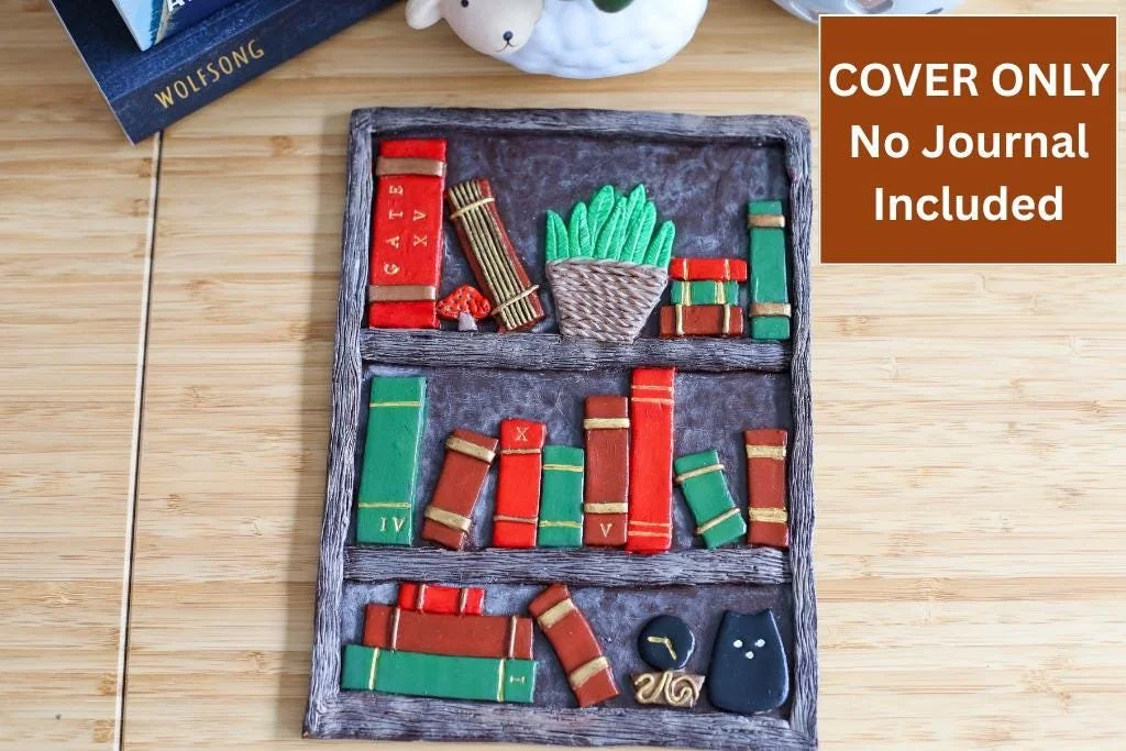 Library Book Cover & Bookmark Set