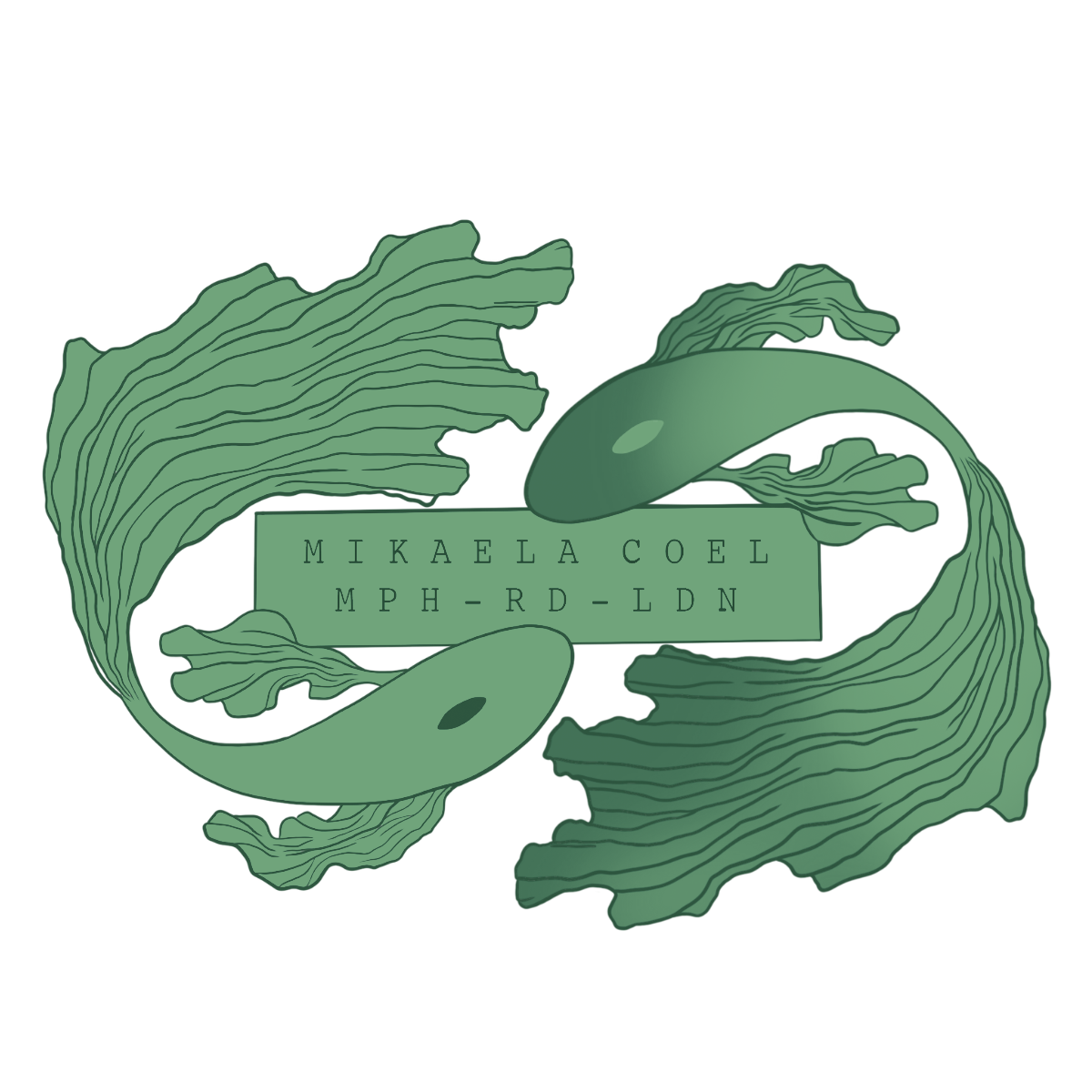Mikaela Coel White Koi Wellness