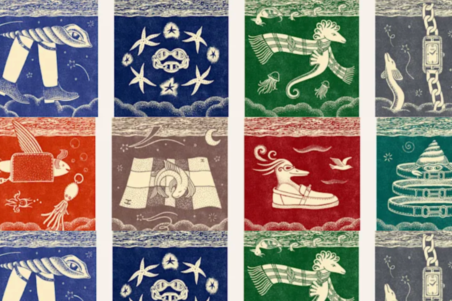 Linda Merad - The new Hermès Illustrator and  why she matters